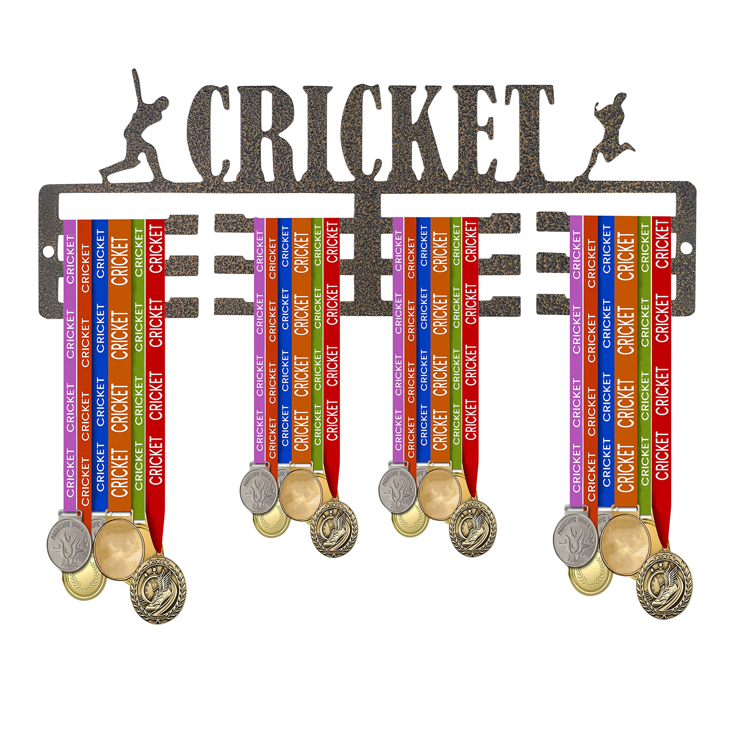 See full amazon price history chart for NAITIK CREATION Medal Hangers for Wall | Display Medal Holder Hanger - Holds Up to 40 Medals (35 * 11.5 CM) Sports Wall Display | Metal | Antique Golden Finish (Cricket) NAITIK CREATION Medal Hangers for Wall | Display Medal Holder Hanger - Holds Up to 40 Medals (35 * 11.5 CM) Sports Wall Display | Metal | Antique Golden Finish (Cricket) (B0C5VFZTXL) Amazon Price History, Amazon Price Tracker