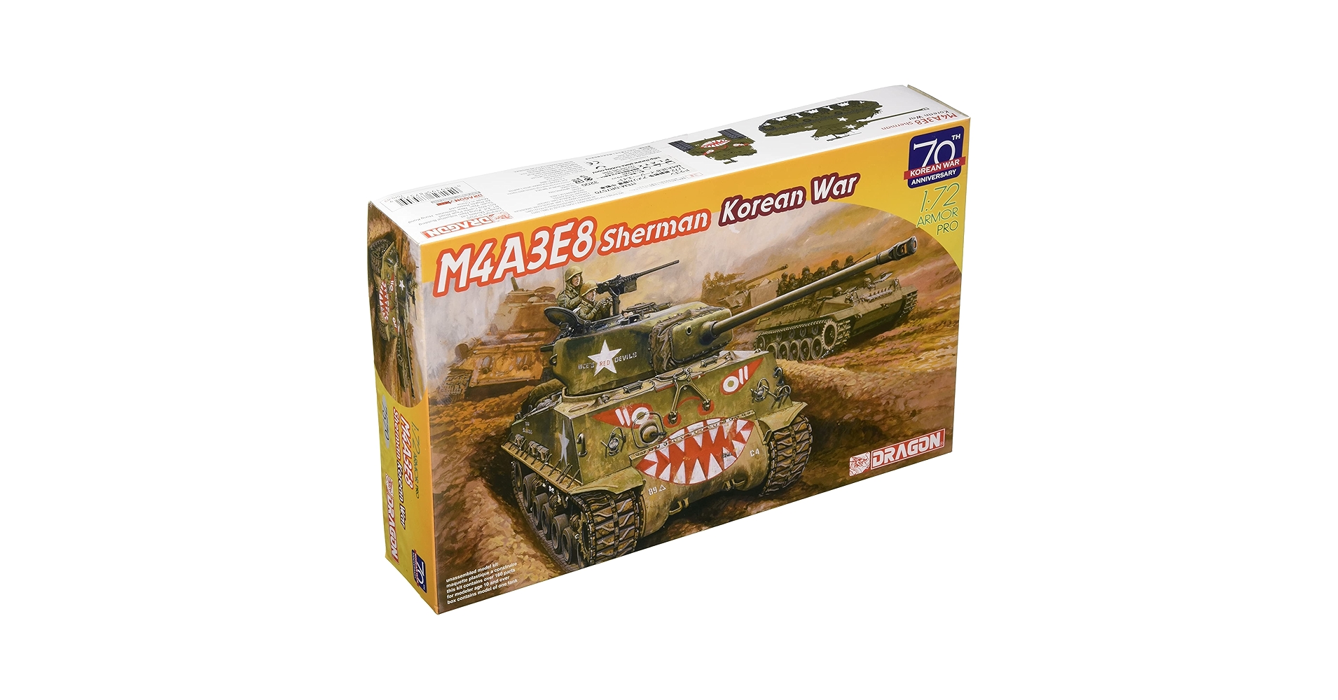 Amazon | ドラゴン 1/72 朝鮮戦争 アメリカ陸軍 中戦車 M4A3E8