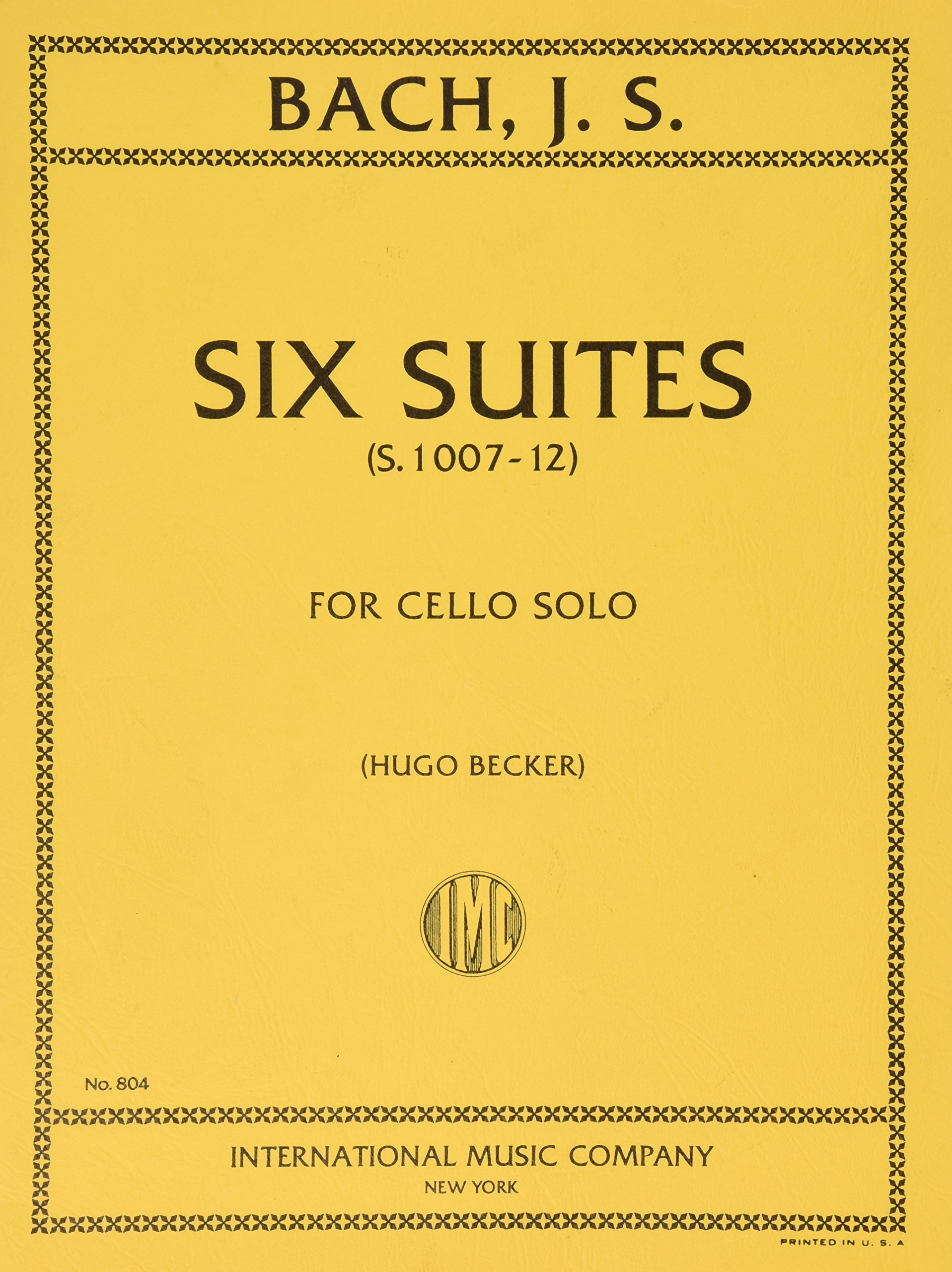 Johann Sebastian Bach: Six Suites for Cello Solo