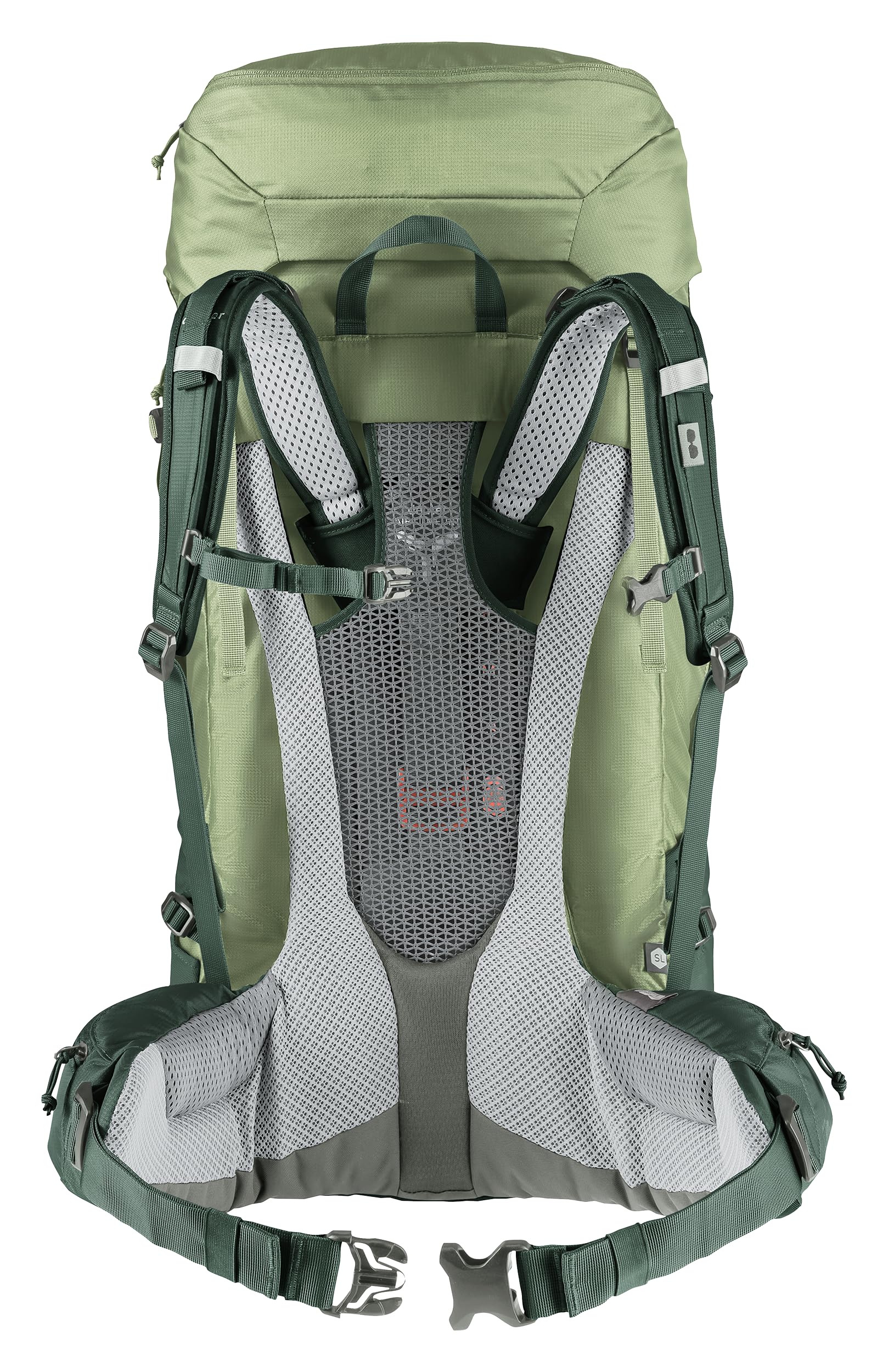 deuter Futura Air Trek 55 + 10 SL damski plecak trekkingowy, Grove-ivy, 55+10 L, Minimalistyczny