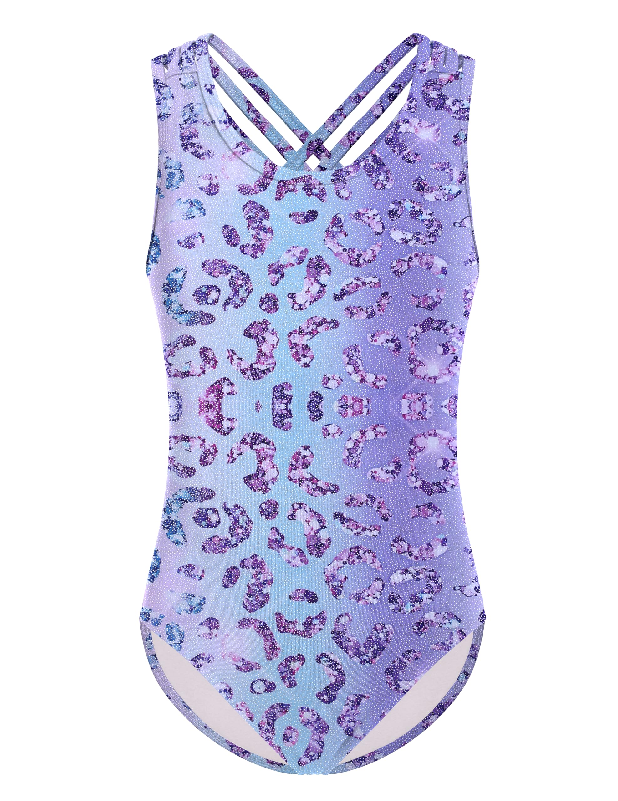 Arshiner Girls Ballet Leotards Dance Gymnastic Outfits Crisscross Straps Sleeveless Tank Dancewear