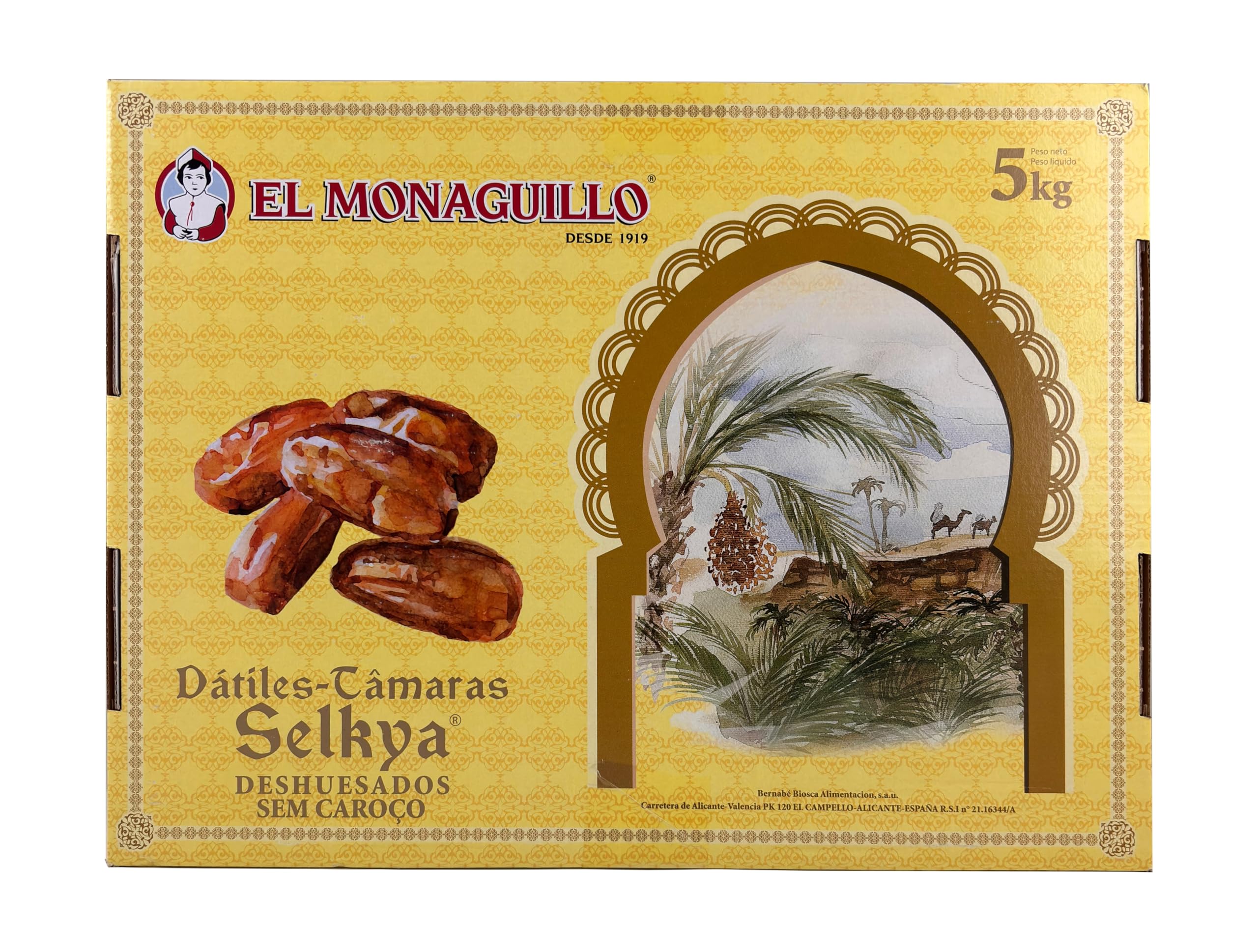 Deglet Nour-Datteln - entsteint - (1 x 5 kg)