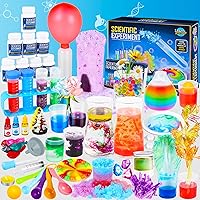 Kuovei Science Kit for Kids 6-9: 80+ STEM Experiments, Scientist Costume, Lab Tools - Educational Toys & Birthday Gifts