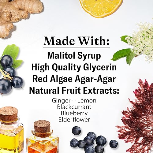 Miniatura 20 de GRETHER'S Remedio de pastillas de flor de saúco sin azúcar para aliviar la boca seca, calmante para la garganta y una voz saludable, regalo