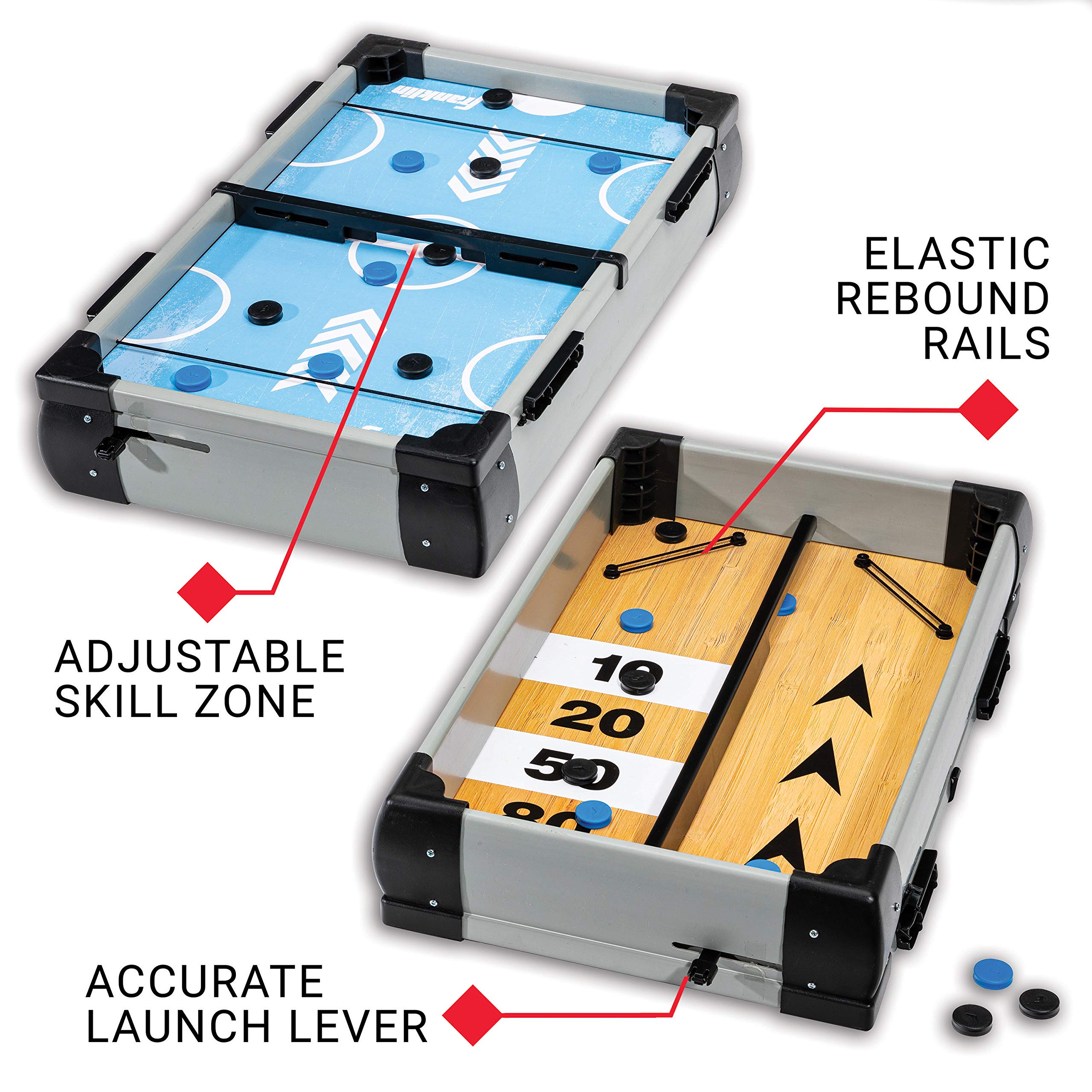 Buy Franklin Sports Sling Puck + Shuffleboard Tabletop Game 2in1