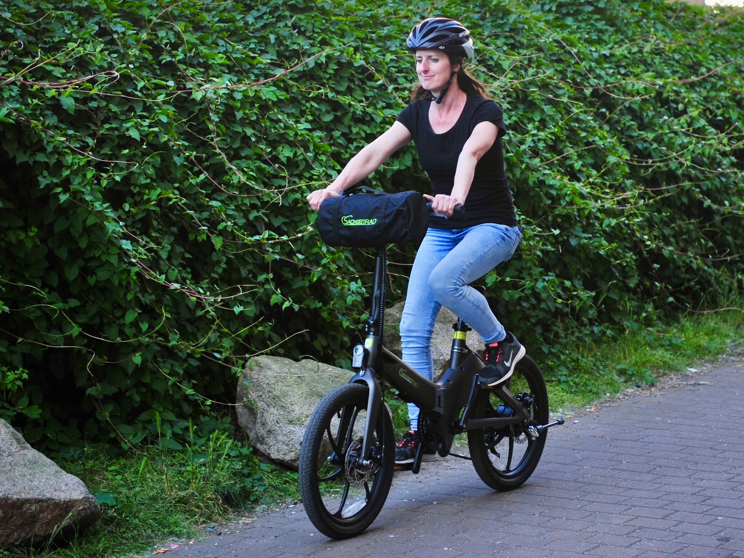 E-Folding Race Bike F11 Pro MagPuma - 20 Zoll Klapprad mit Transporttasche, IF Design Award ausgezeichnet. ultraleichter Magnesiumrahmen nur 19 kg, inkl. Rückspiegel, StVZO-Zulassung