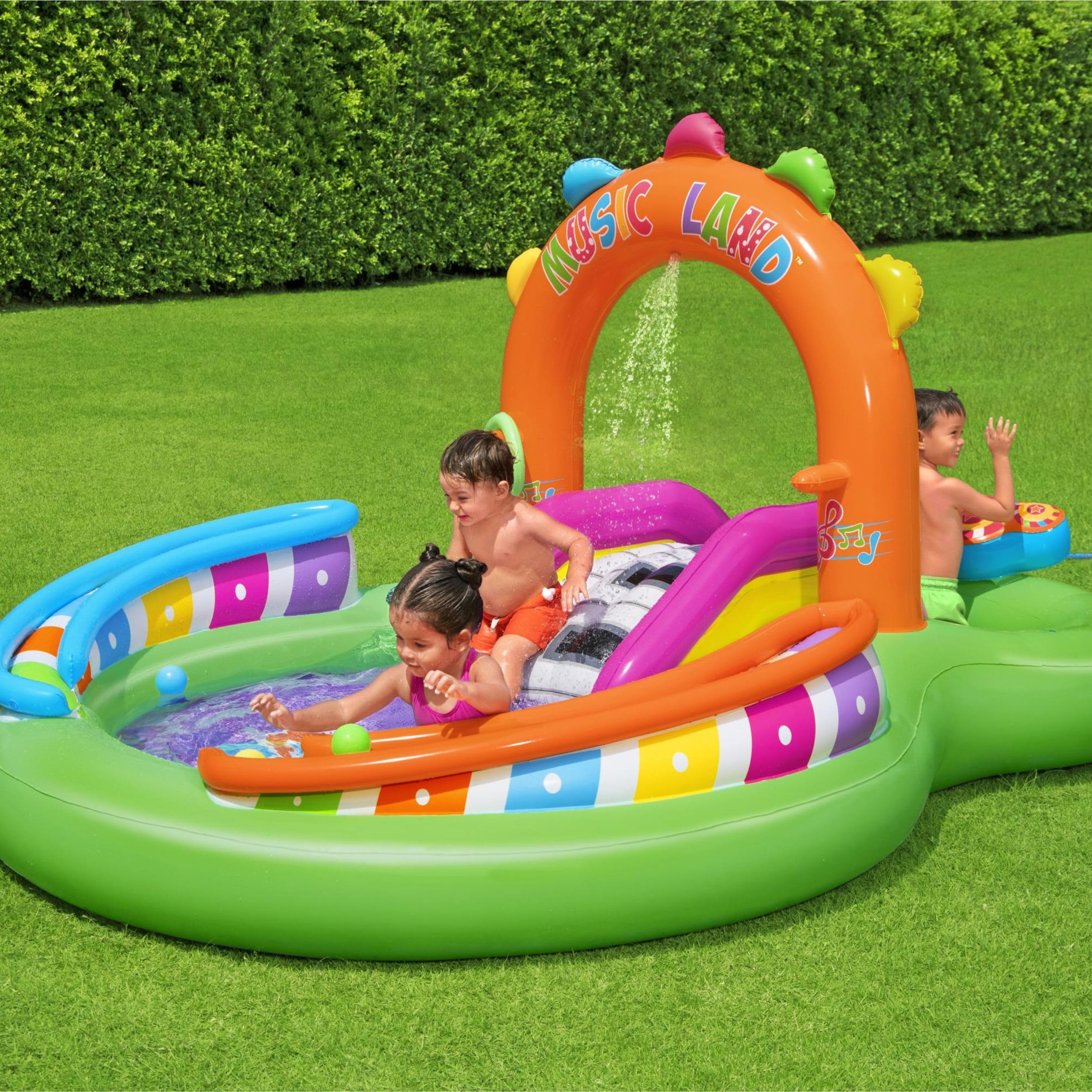 Bestway® 9'8" x 6'3" x 54"/2.95m x 1.90m x 1.37m Sing 'n Splash Play Center