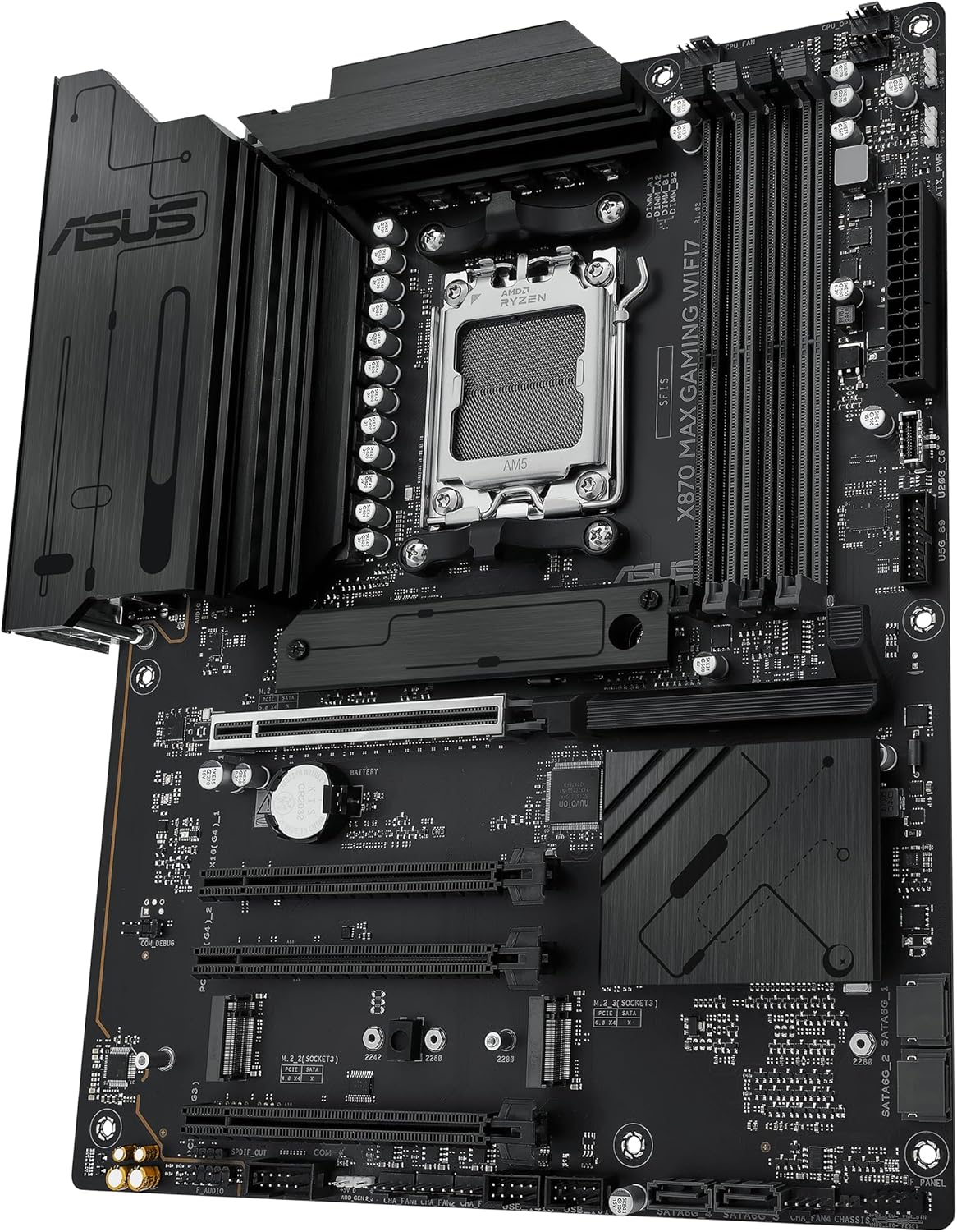 Scheda madre X870 MAX Gaming WIFI7 AMD AM5 ATX - Scheda madre - Immagine 6
