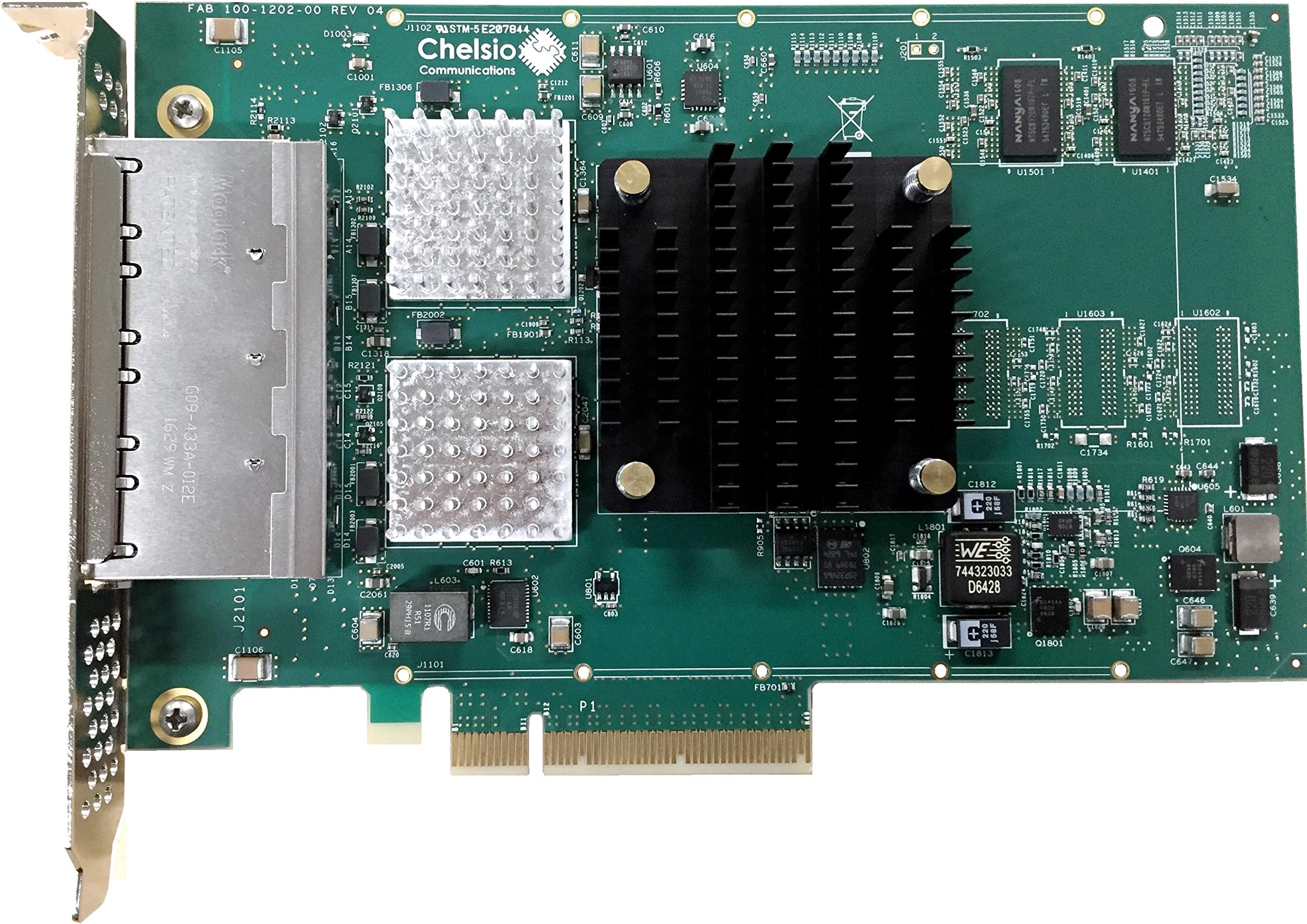 Chelsio T540-BT T5 Quad Port 10GbE Adapter