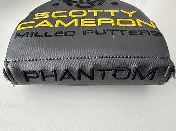 Scotty Cameron 2024 Phantom Mid Round Right Hand Headcover, 100% Authentic, Dark Grey