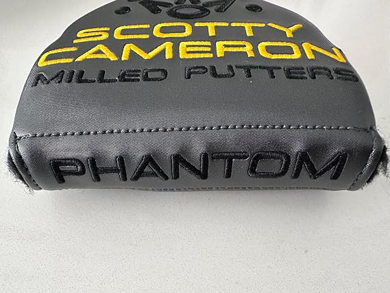 Scotty Cameron 2024 Phantom Mid Round Right Hand Headcover, 100% Authentic, Dark Grey