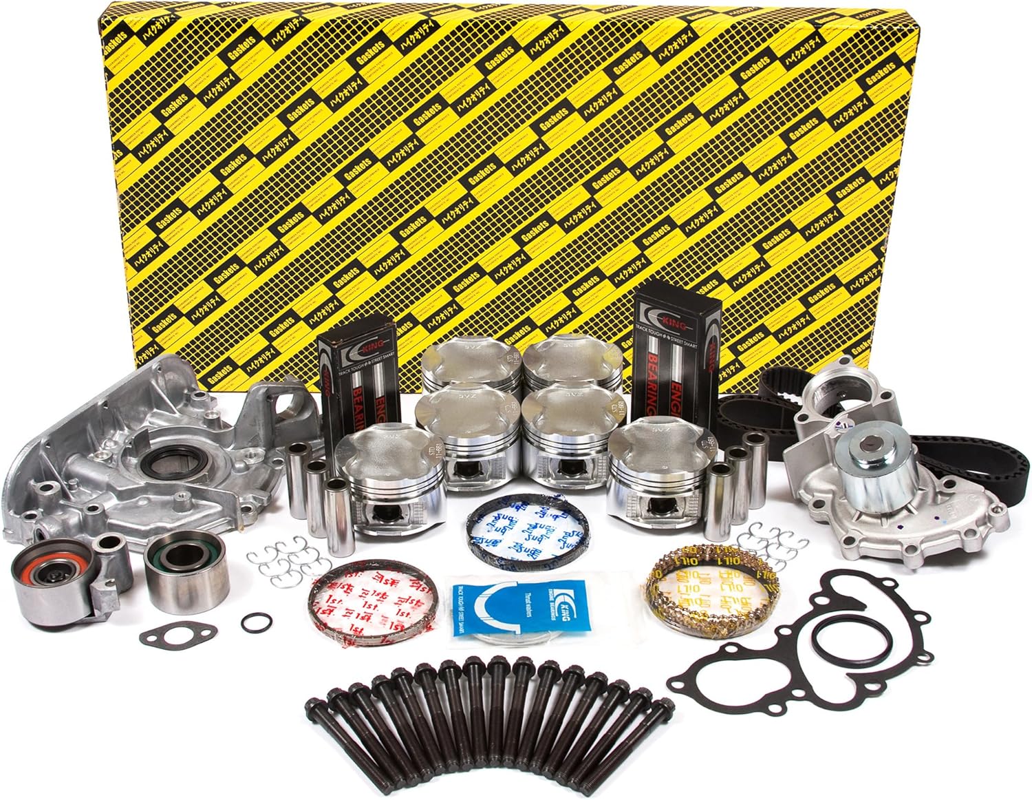 2010 Toyota Prius Head Gasket Head Gasket & Bolt Set For Toyota 3.0L 1MZ-FE Engine (99-06 Sienna, Highlander, Lexus) Head Gasket Bolts Set - Foto 3