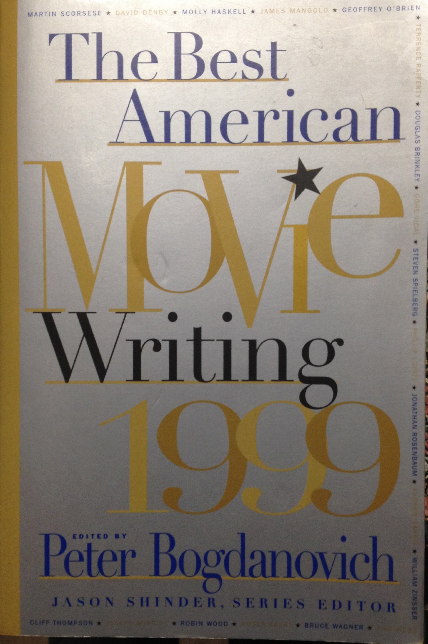 American Movie Writing 1999 enrichit vos soirées de lecture ciné
