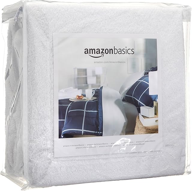 Amazon Basics Mattress Encasement, 135X190CM+12"