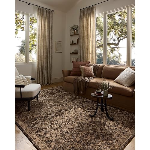 Loloi Percival Collection PCV-02 Bark/Pebble 9'-3" x 13' Area Rug