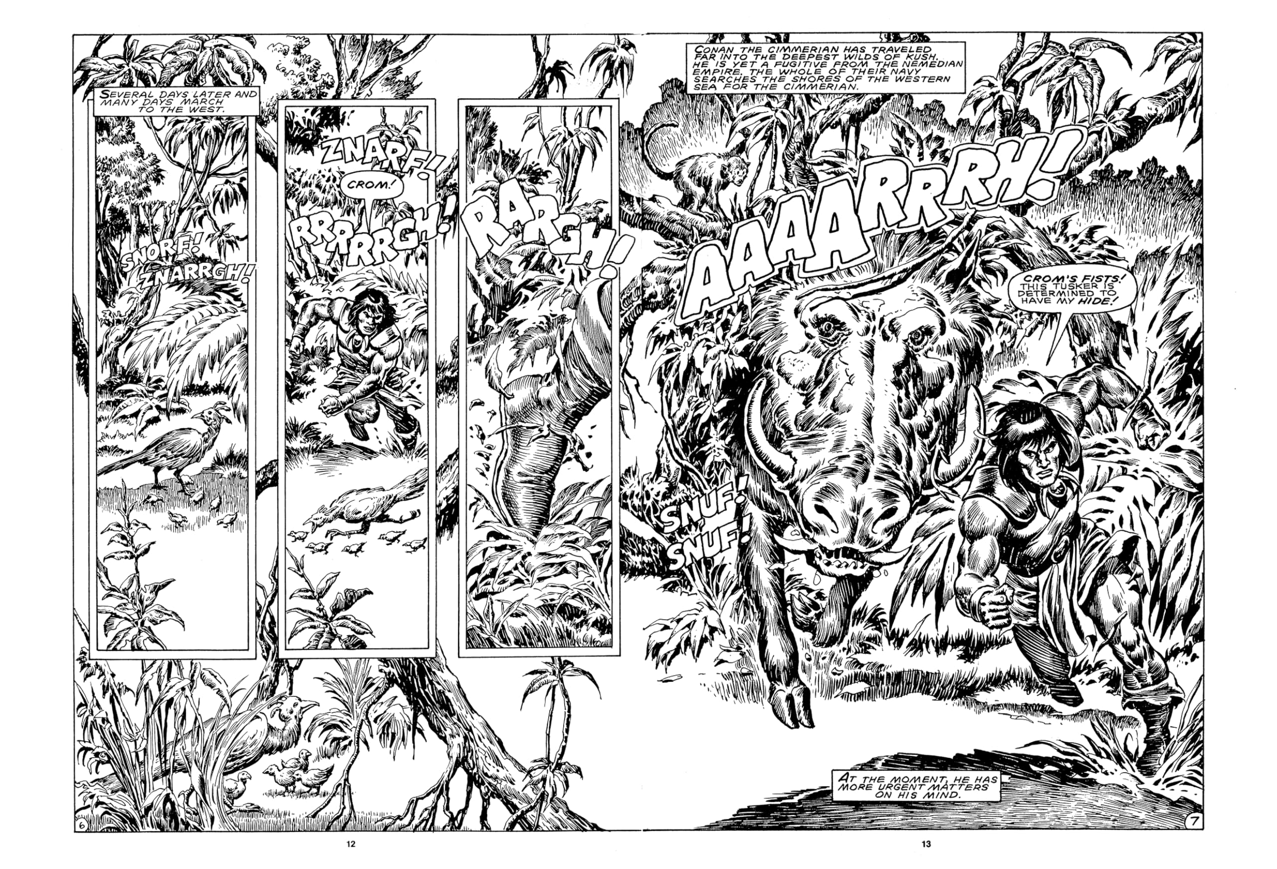 The Savage Sword of Conan 11: The Original Comics Omnibus