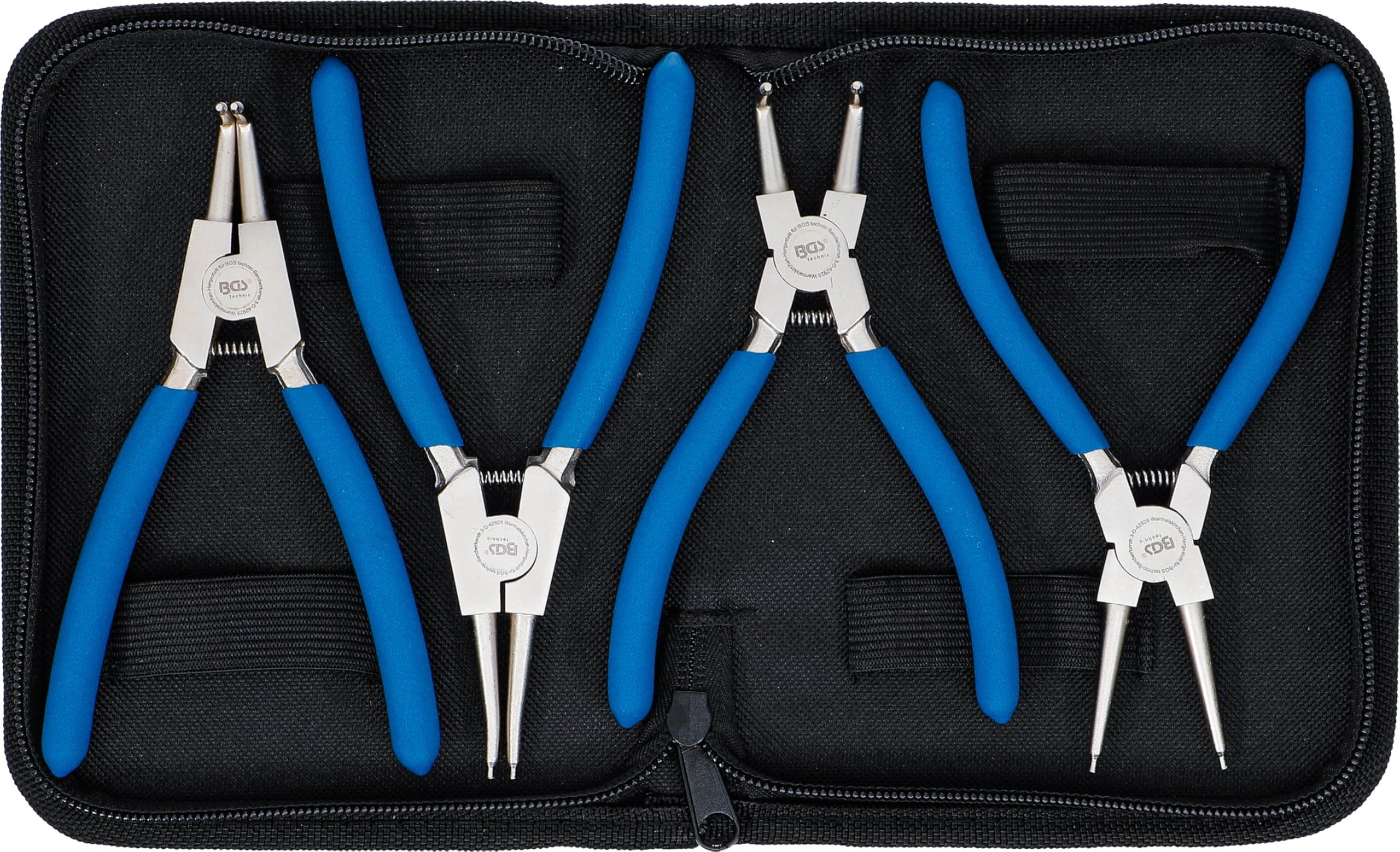 BGS 450 | Circlip Pliers Set | 150 mm | 4 pcs.