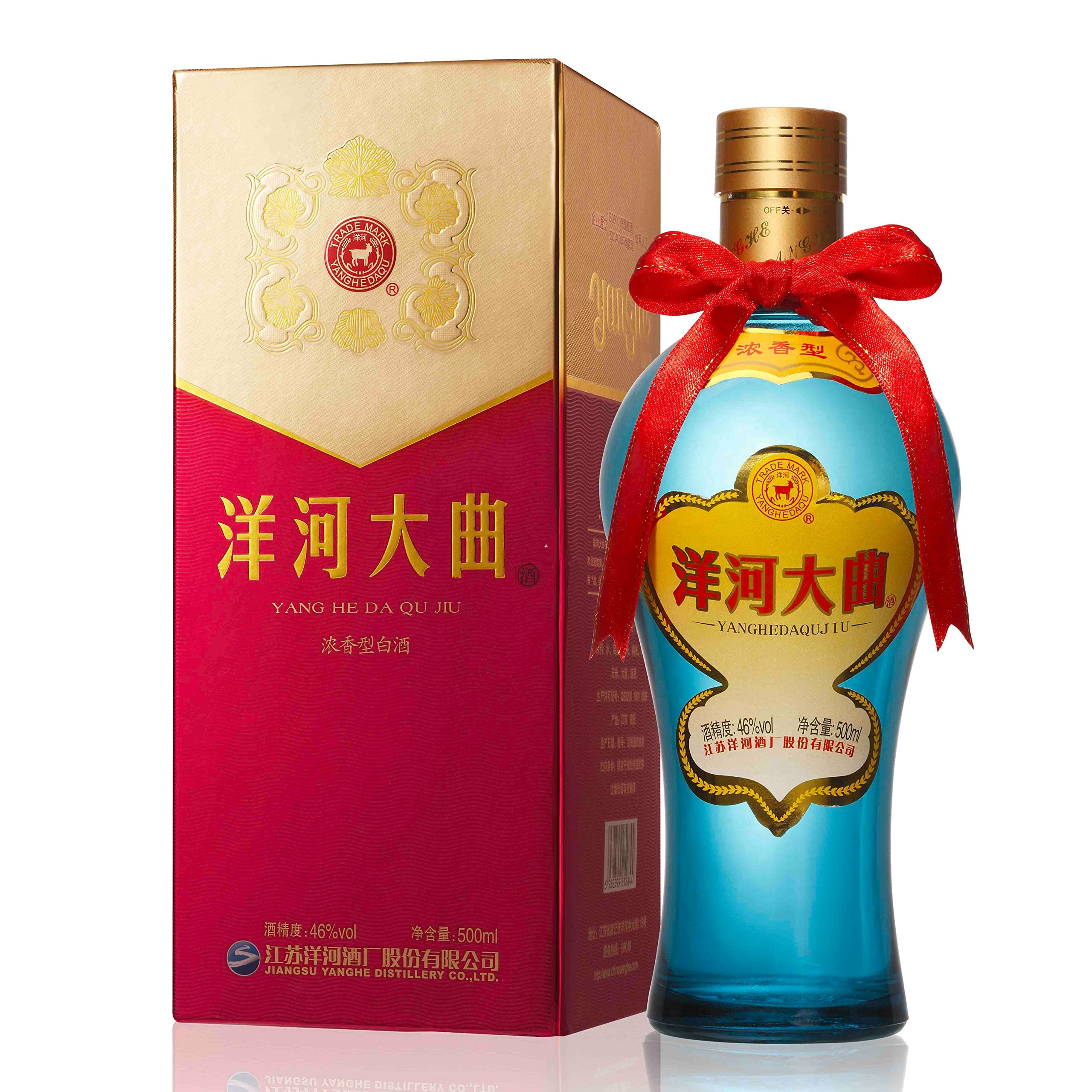 Yanghe Daqu Jiu 500ml 52% Alc./Vol : Amazon.co.uk: Grocery