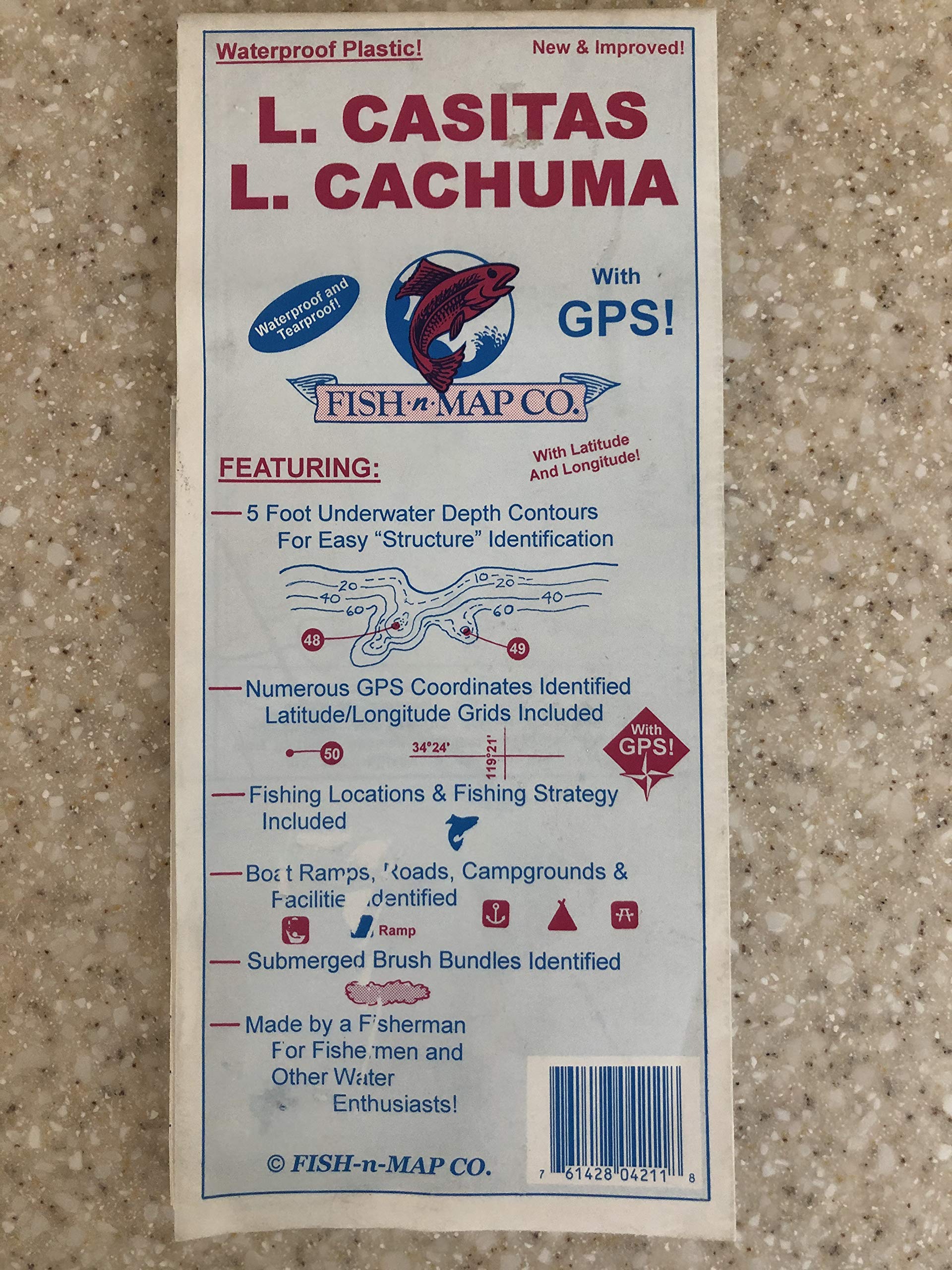 Fish-N-Map 04211 Casitas/Cachuma