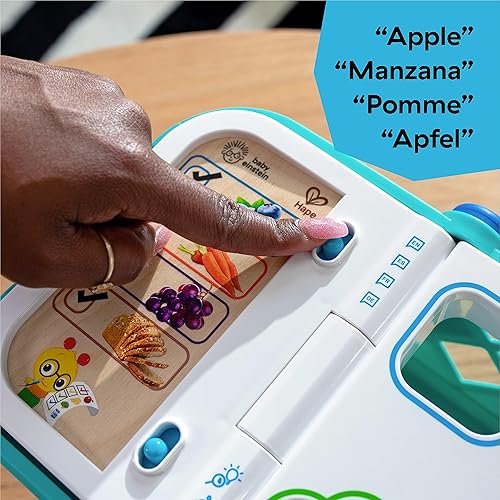 Miniatura 8 de Baby Einstein + Hape Magic Touch pretend to shop juguete, con sonidos reales y música, a partir de 9 meses