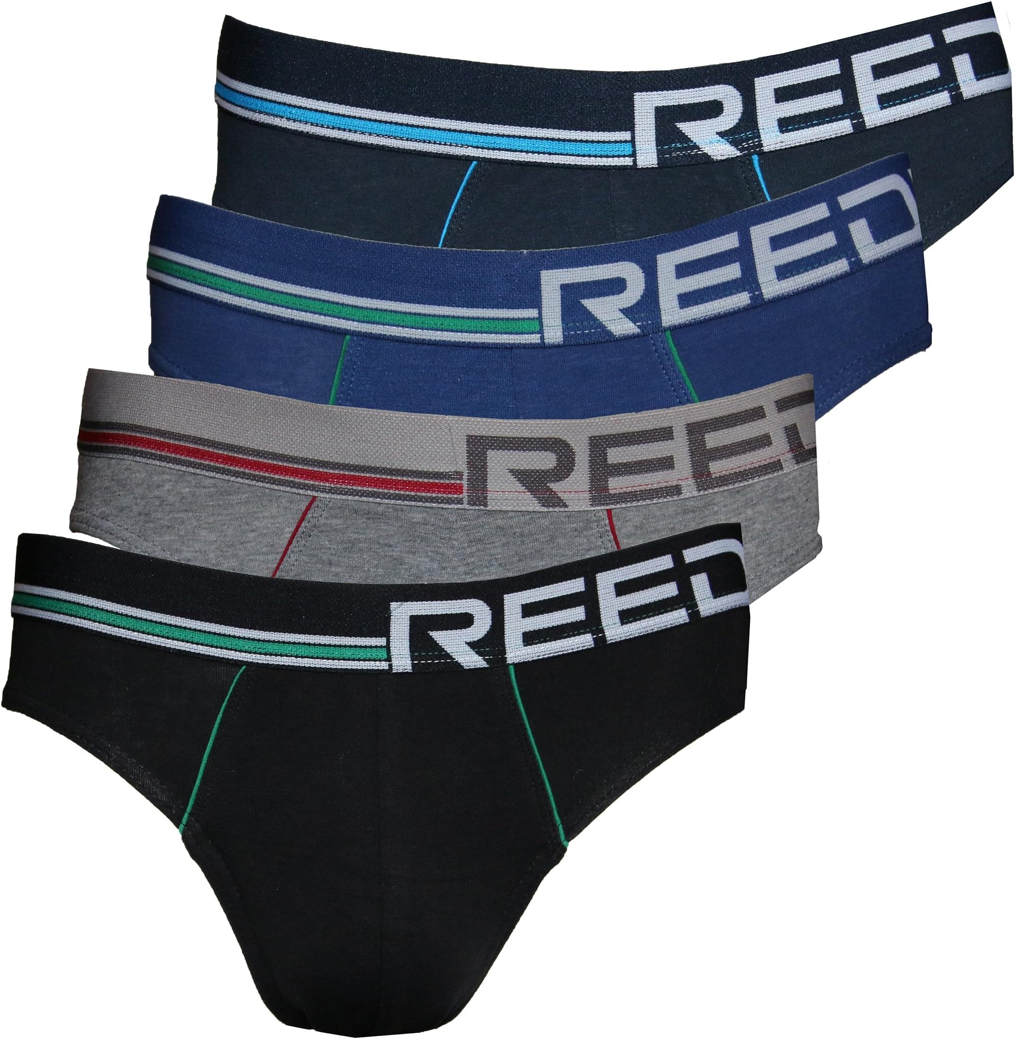Reedic Men's Cotton Briefs Pack of 4