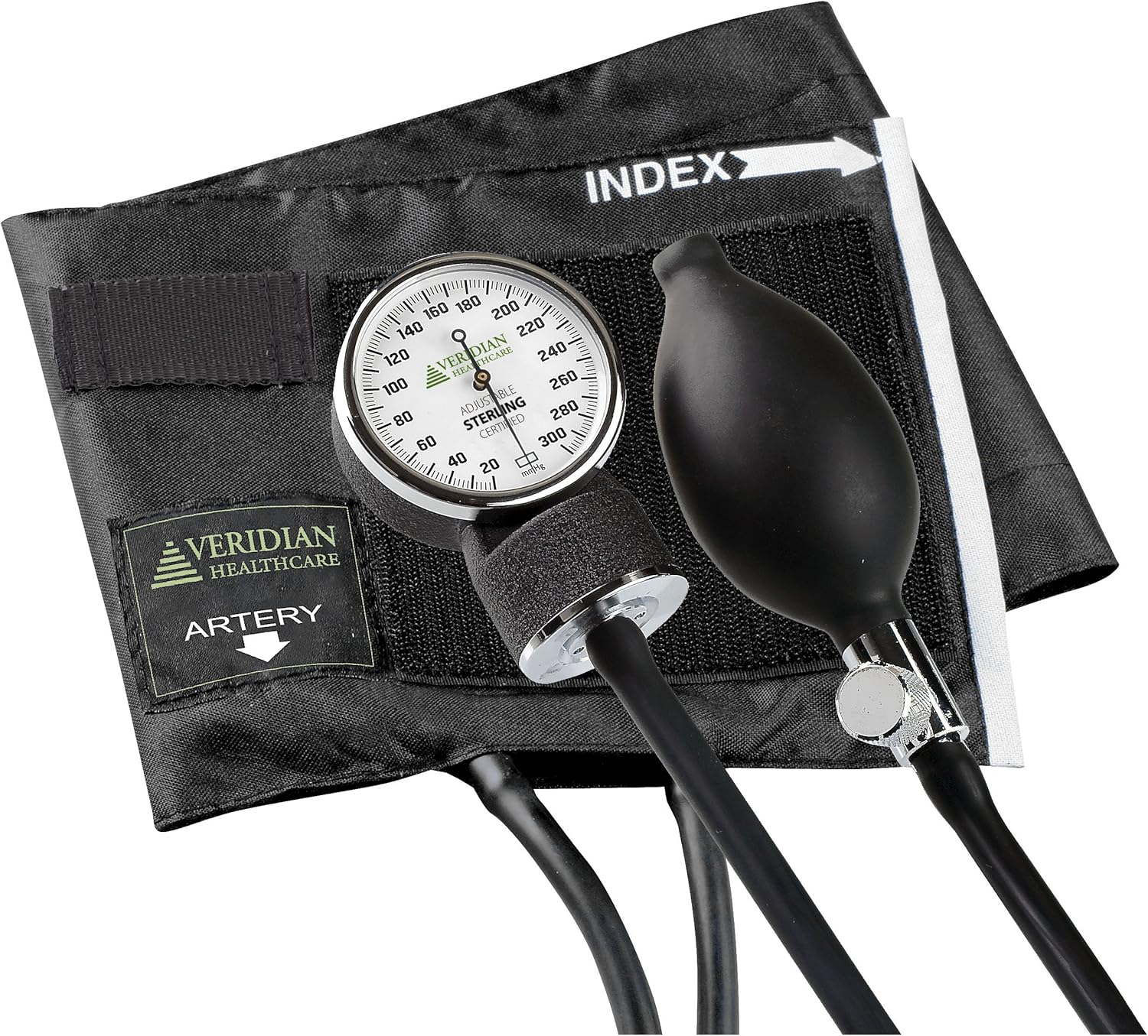 Veridian 021035 Adjustable Aneroid Sphygmomanometer, Thigh