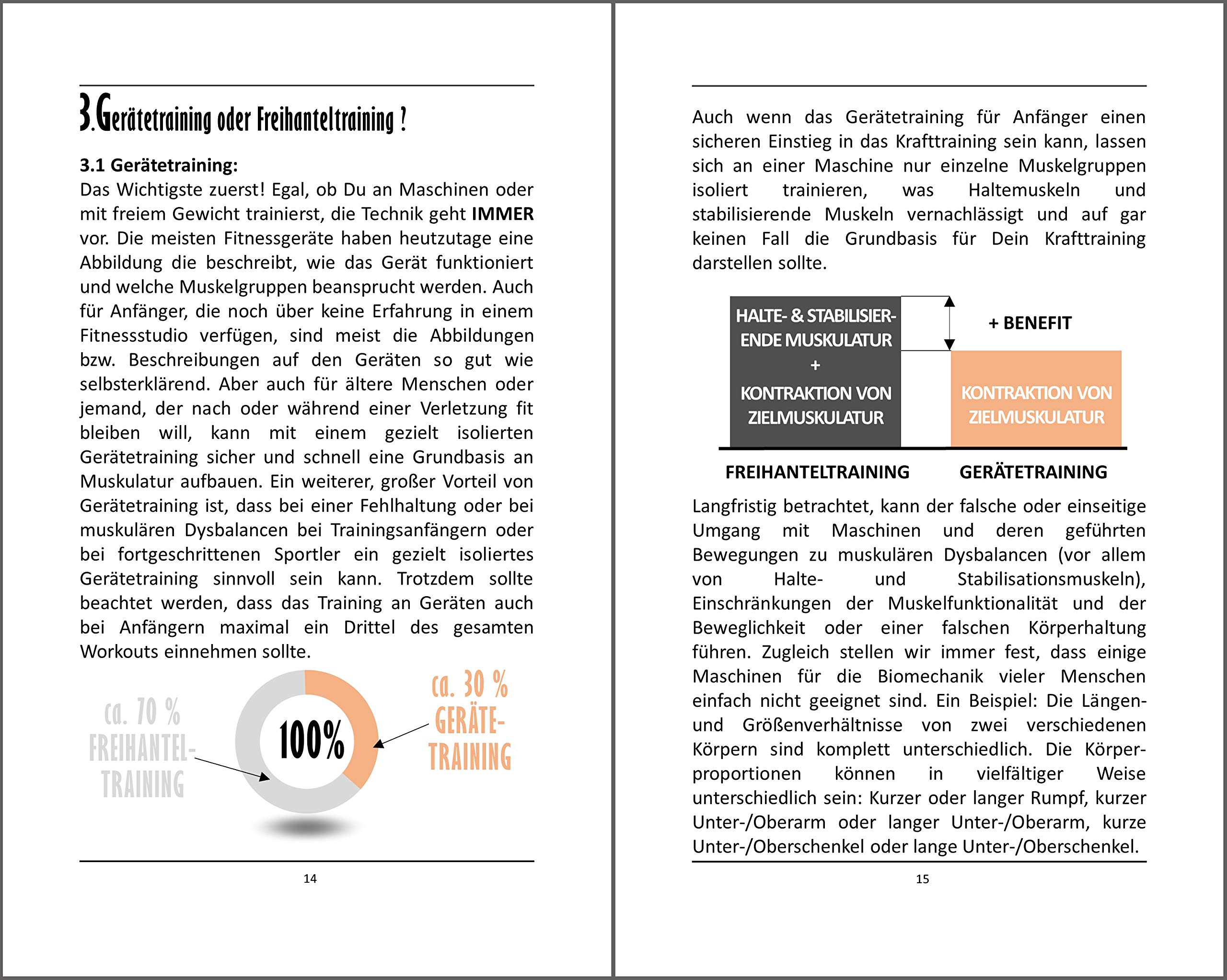Muskelaufbau - Krafttraining für Anfänger, Fragen die sich jeder stellt: praxisorientiertes Fitness Buch zu den Themen Muskelaufbau und Trainingslehre