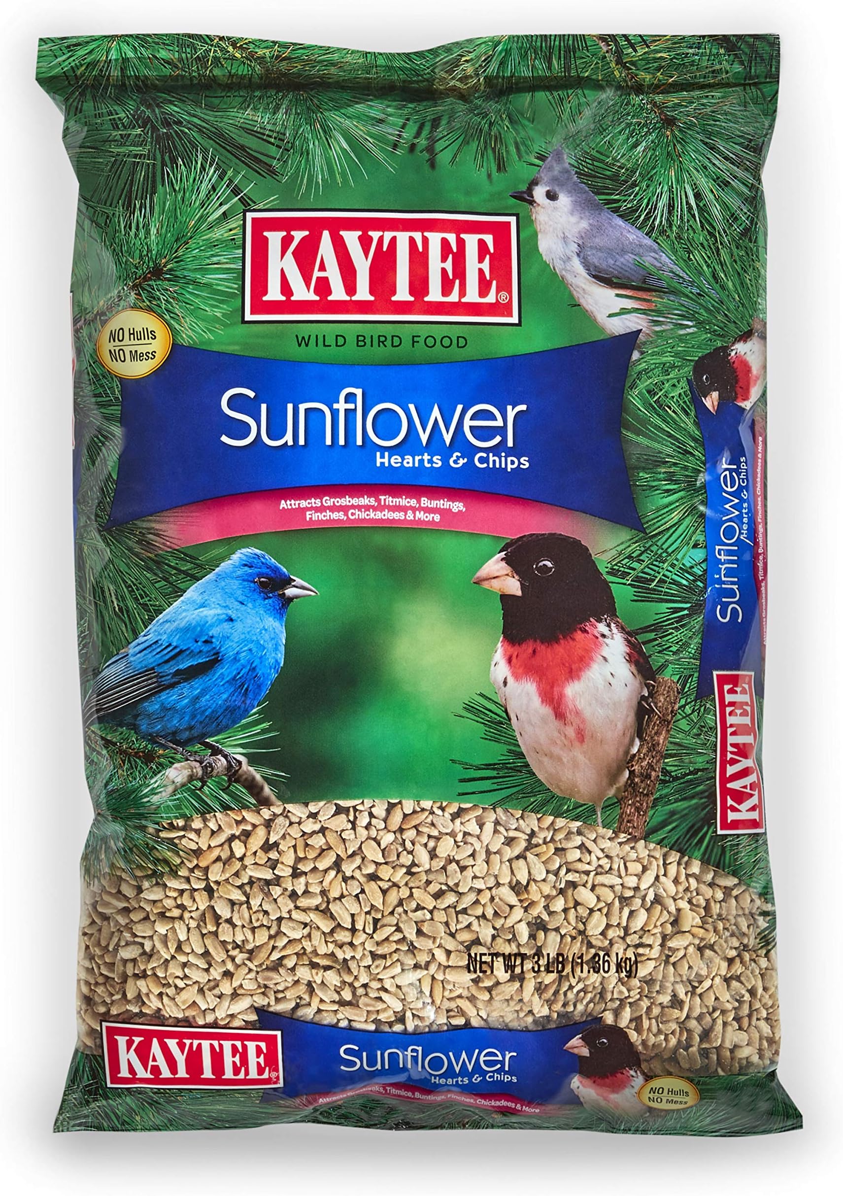 Kaytee Sunflower Hearts and Chips Seed, 3Pound Amazon.ca Sports