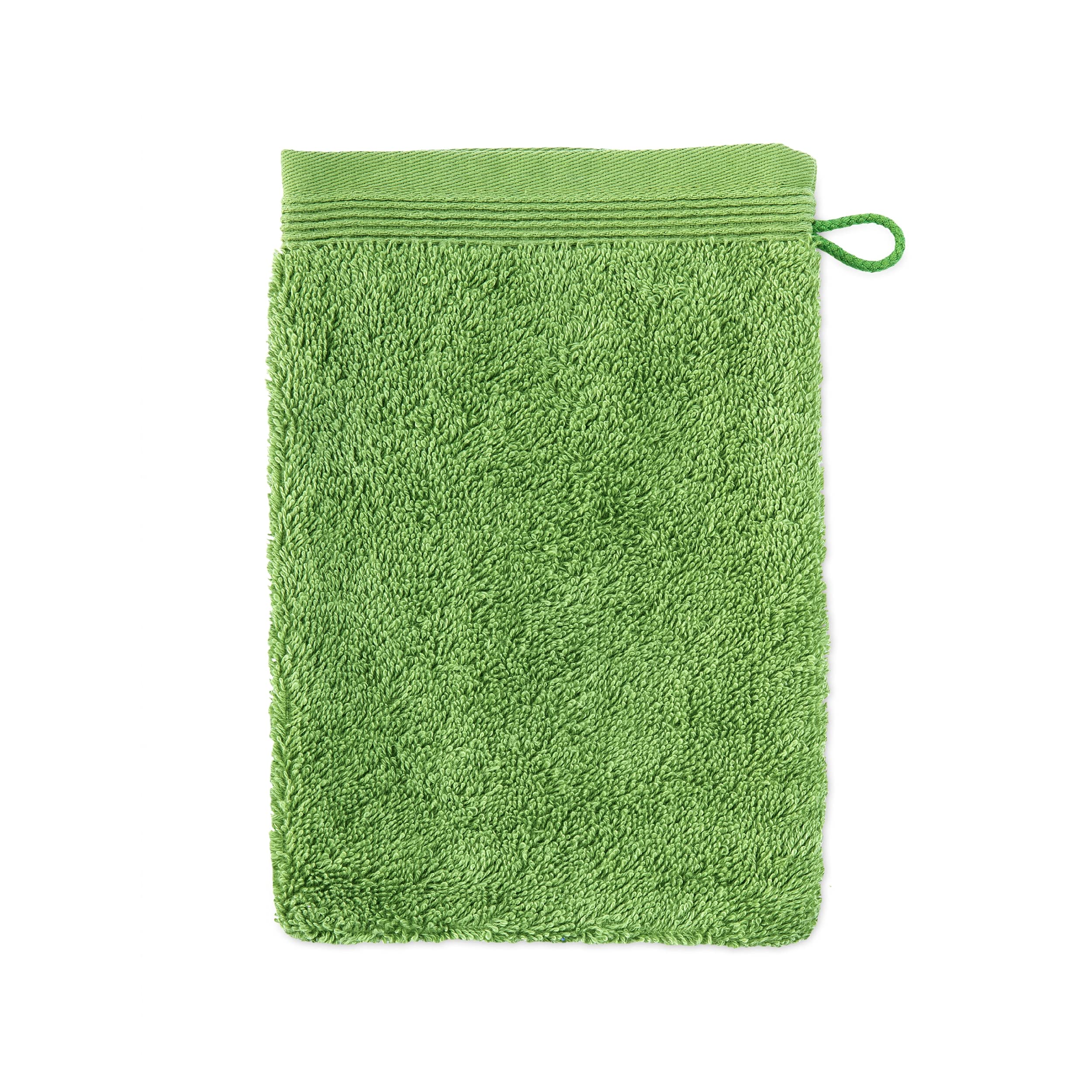 Möve Superwuschel Waschhandschuh 20 x 15 cm aus 100% Baumwolle, Peridot