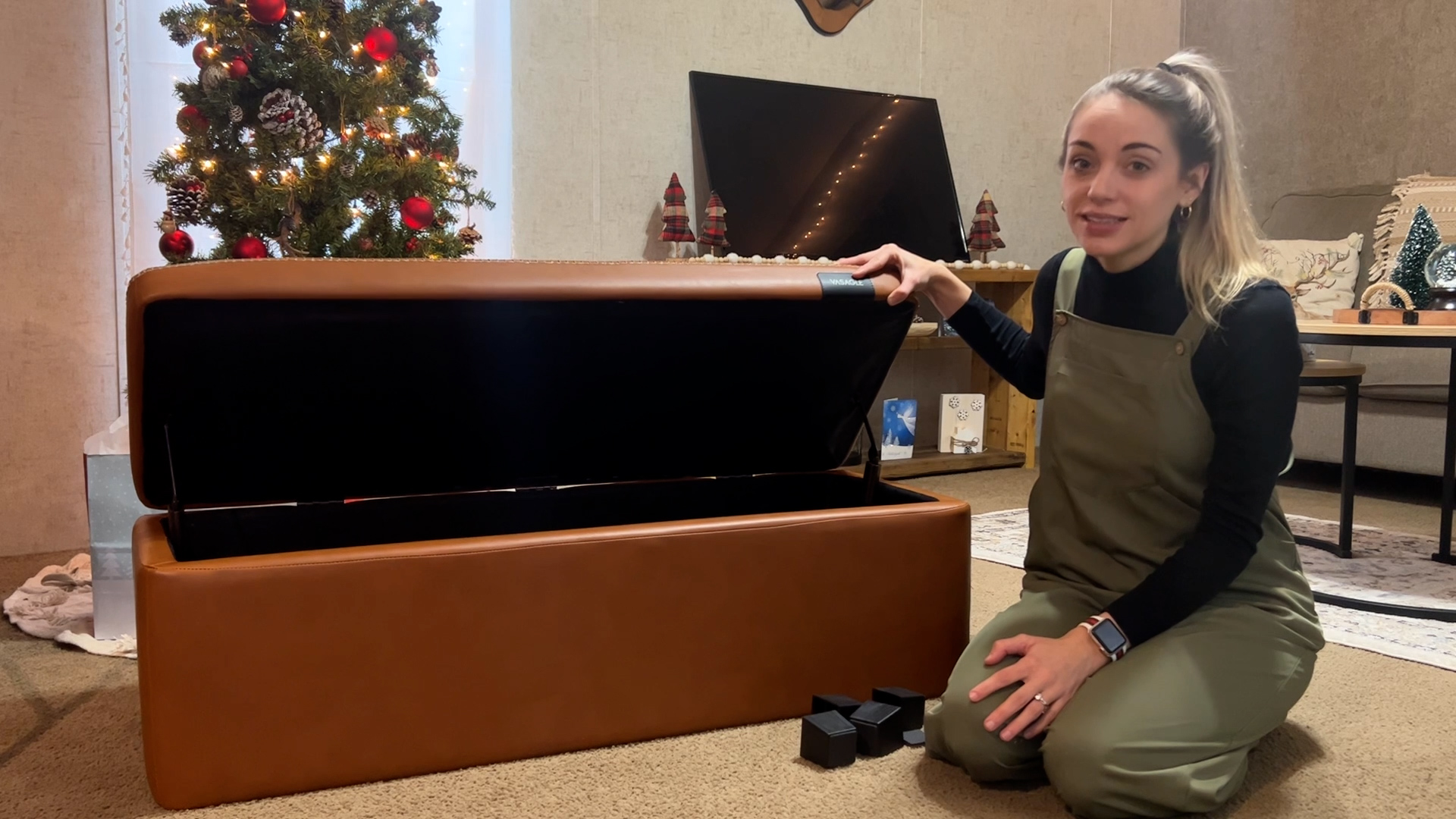 Amazon.com: VASAGLE EKHO Collection - Storage Ottoman Bench