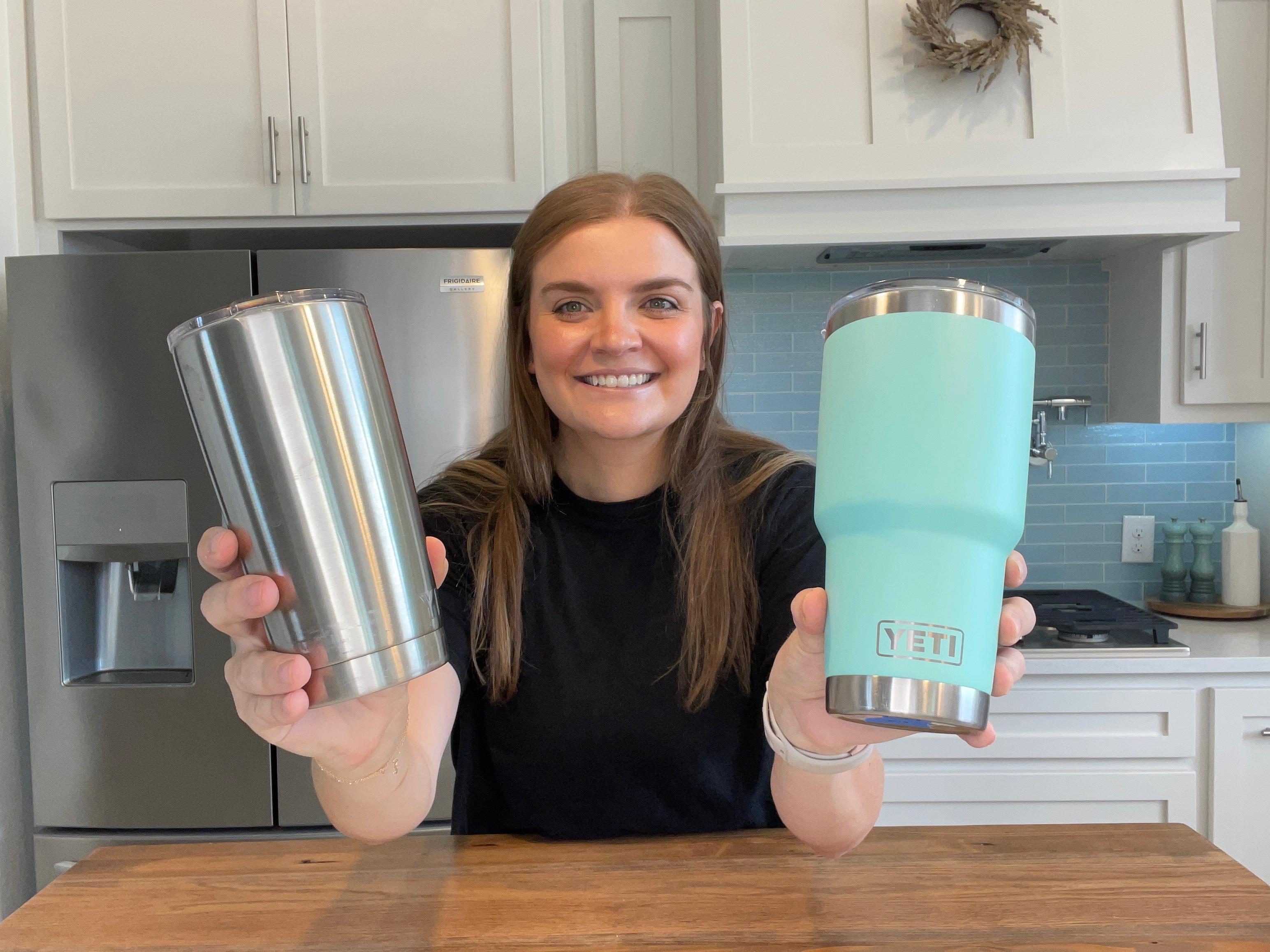 Watch 30 oz vs 20 oz Yeti tumbler #thisorthat on Amazon Live