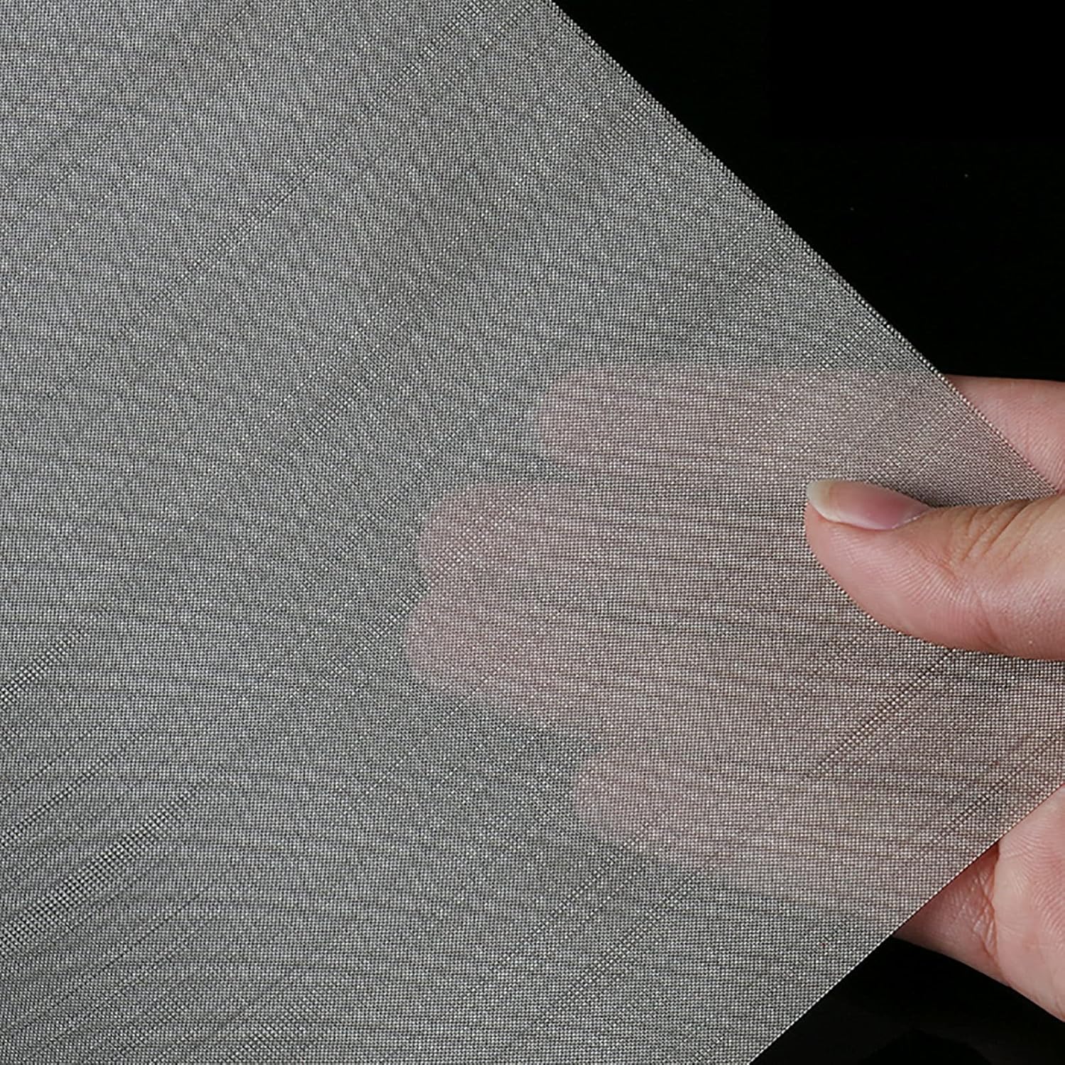 Stainless Steel Woven Wire 80 Mesh, for Windows&Doors Folded DIY Window Screen Roll Replacement Screen for Sliding Patio Door,Easy to Cut (Size : 1.5x10m/59 * 393in)