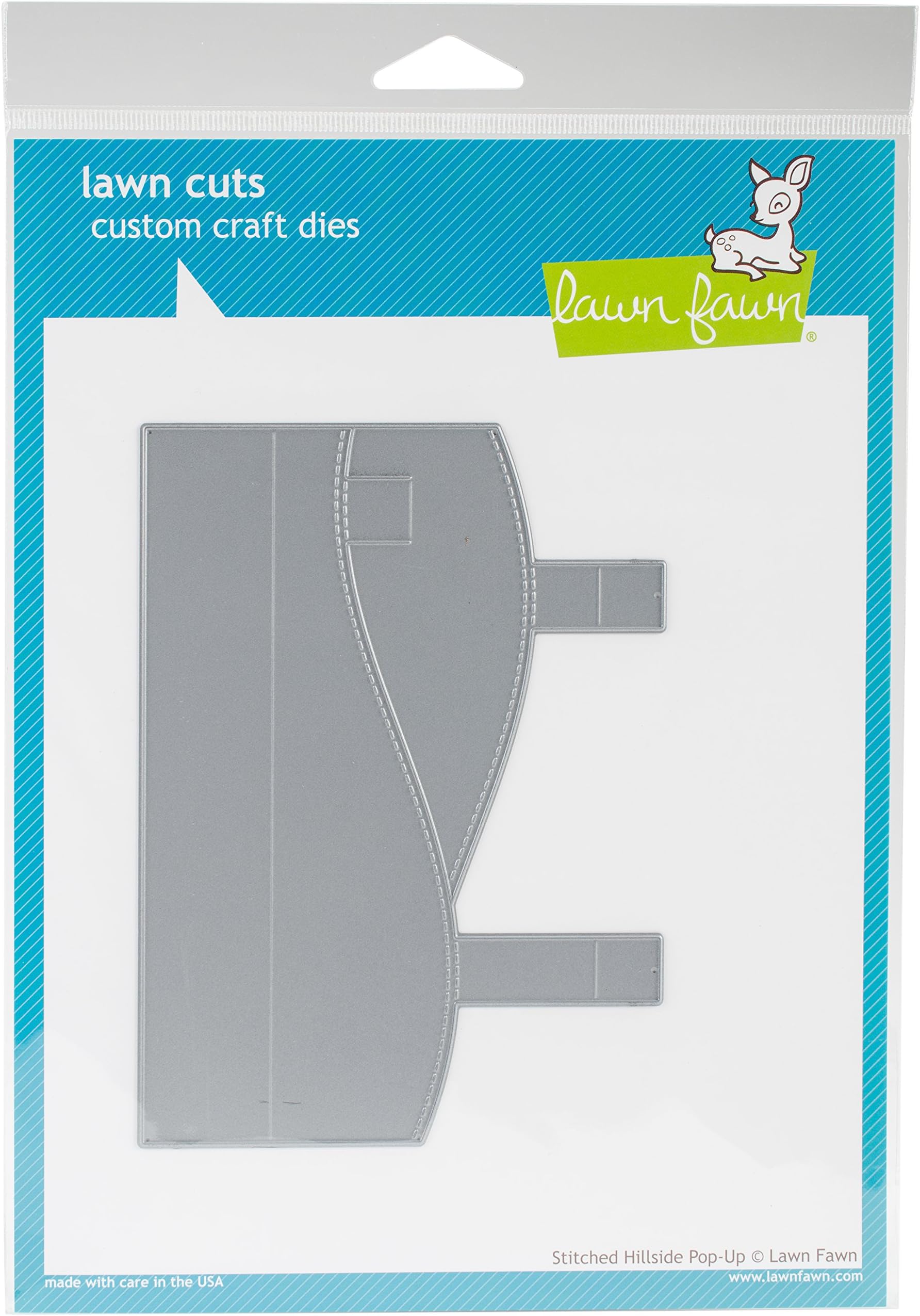 Lawn Fawn Cuts Custom Craft Die - Stitched Hillside Pop - Up (Pack of 1)