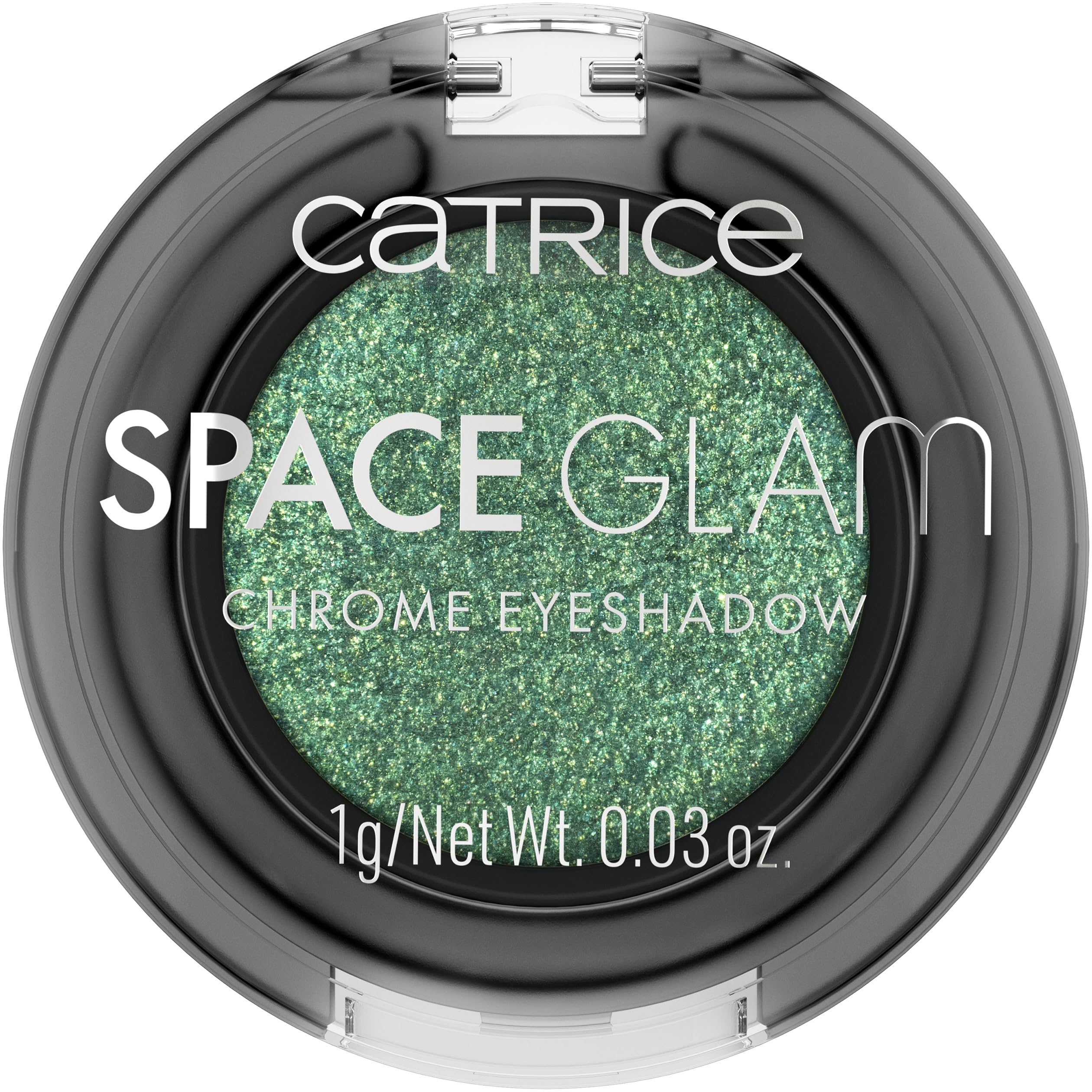 Catrice | Space Glam Chrome Eyeshadow | Duo Chrome Highly Pigmented Holographic Shimmer | Vegan & Cruelty Free | Without Parabens & Microplasti