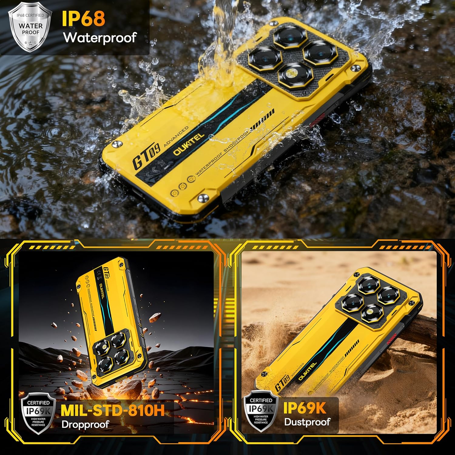 OUKITEL WP60 10000mAh Battery