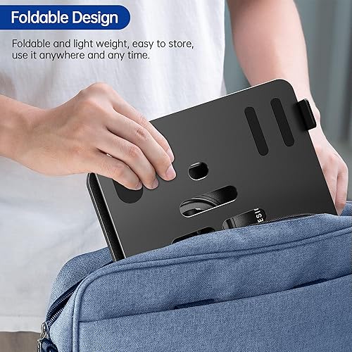 Miniatura 9 de BESIGN LS11 - Soporte para laptop con base giratoria de 360, soporte ergonómico ajustable para portátil, soporte elevador compatible con Air, Pro,