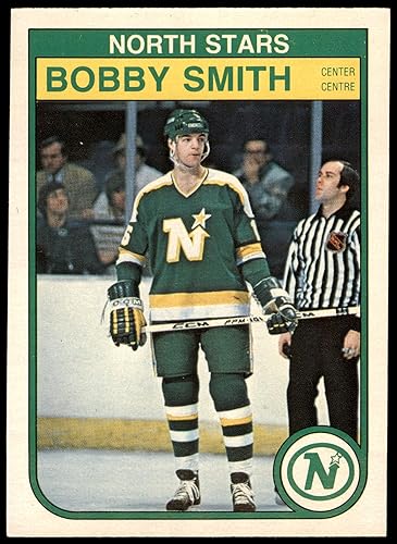1982 O-Pee-Chee # 175 Bobby Smith Minnesota North Stars (Hockey Card) NM/MT North Stars