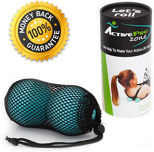 Miniatura 7 de ActiveProZone Bola de masaje de terapia alivio instantáneo del dolor muscular Eficaz probada para liberación miofascial presión de tejido profundo