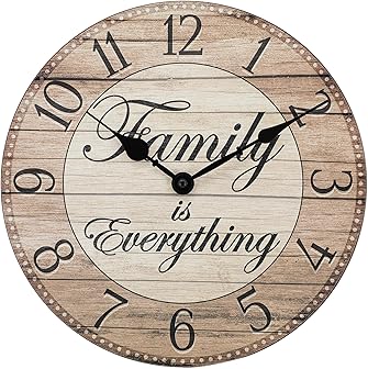 Westclox Round Message Wall Clocks product image