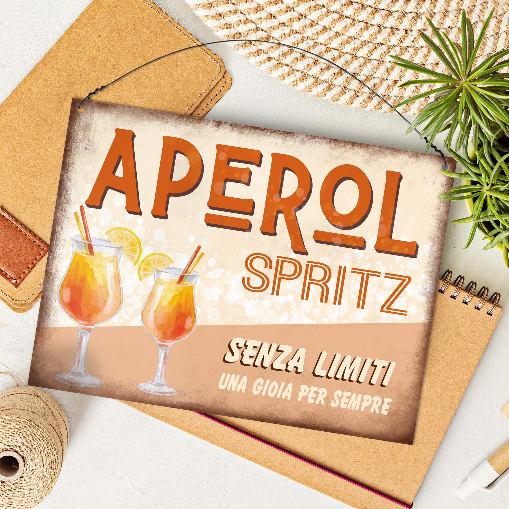 Plaque En Tôle De 30 X 20 Cm – Inscription Amusante – Save Water