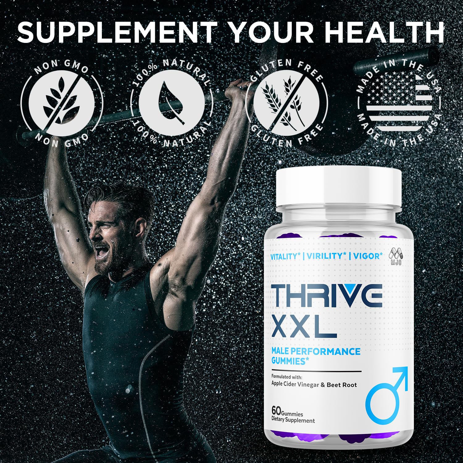 THRIVE エクササイズ Amazon.com: (5 Pack) Thrive XXL Gummies, Official ThriveXXL Gummys