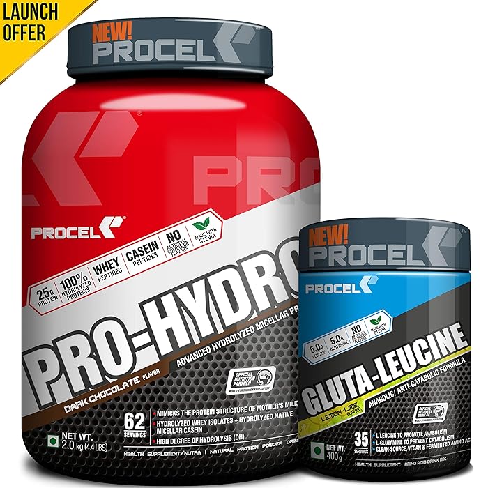 Buy PROCEL® PROHYDRO® Hydrolyzed Whey Protein Isolate Powder 2kg (Dark