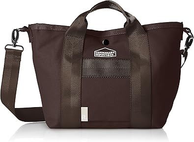 Amazon Co Jp ルートート ショルダーベルト付トートバッグ スポーツカジュアル デリ キャンバス 3385 小さめトートバッグ Brown 文房具 オフィス用品
