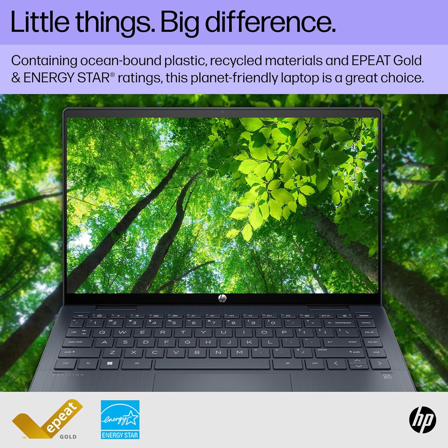 HP Pavilion x360 14 inch Laptop, FHD Touchscreen, 13th Generation Intel Core i5-1335U, 8 GB RAM, 512 GB SSD, Intel Iris Xe Graphics, Windows 11 Home, 14-ek1655nr (2024)