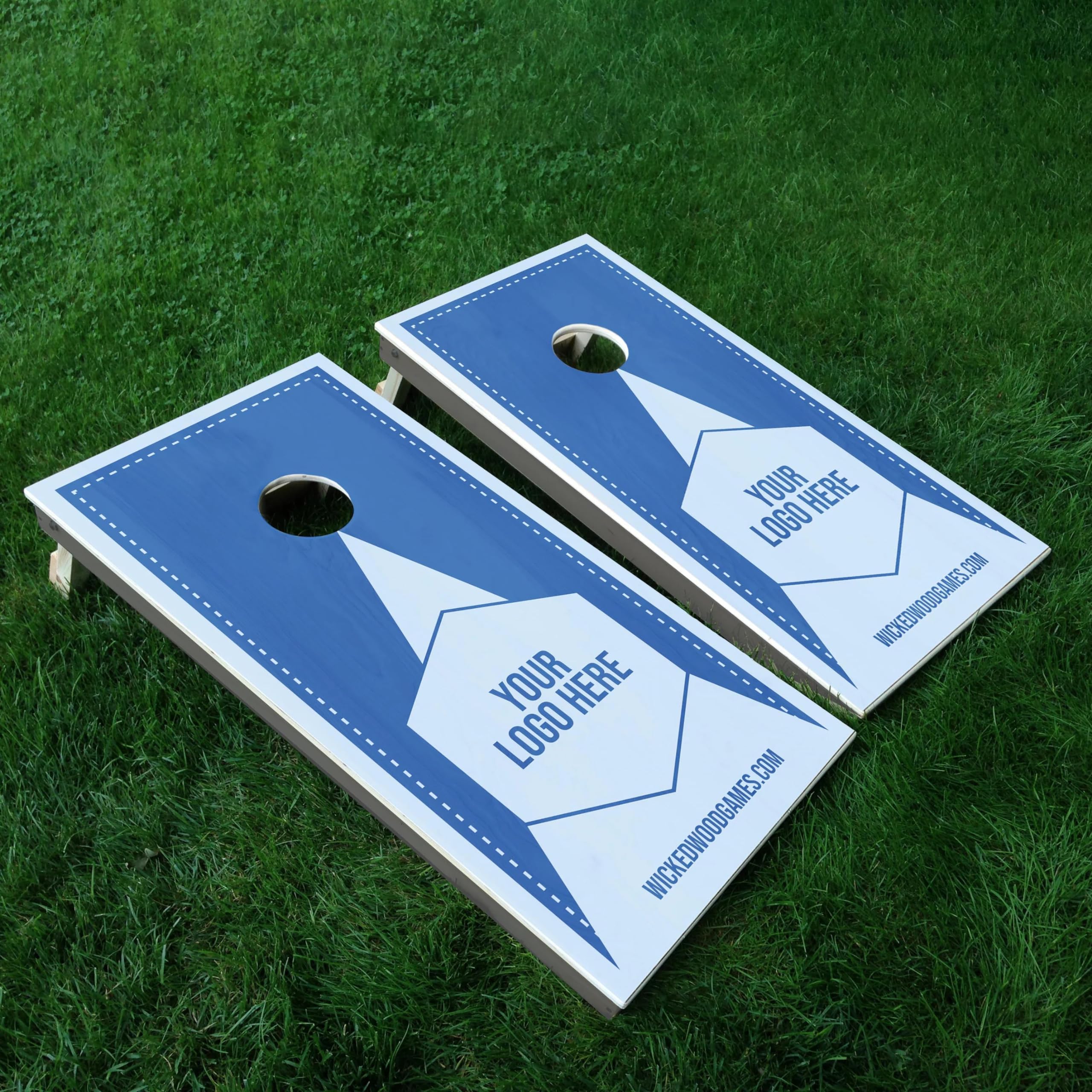 Personalisierte Cornhole Boards | Wählen Sie aus mehreren Dimensionen | Direkter UV-Druck | jedes Design möglich | inklusive 2 x 4 Cornhole Bags