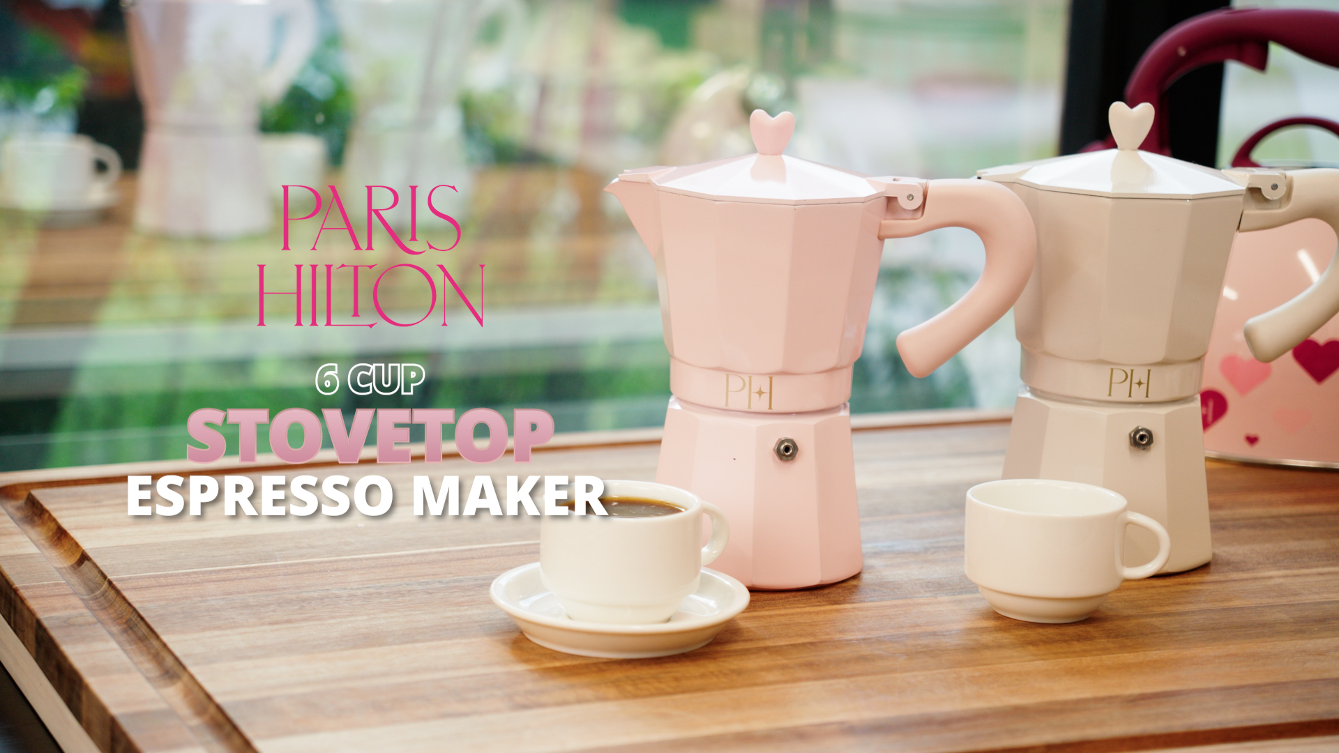 Amazon.com: Paris Hilton Stovetop Espresso and Coffee Maker