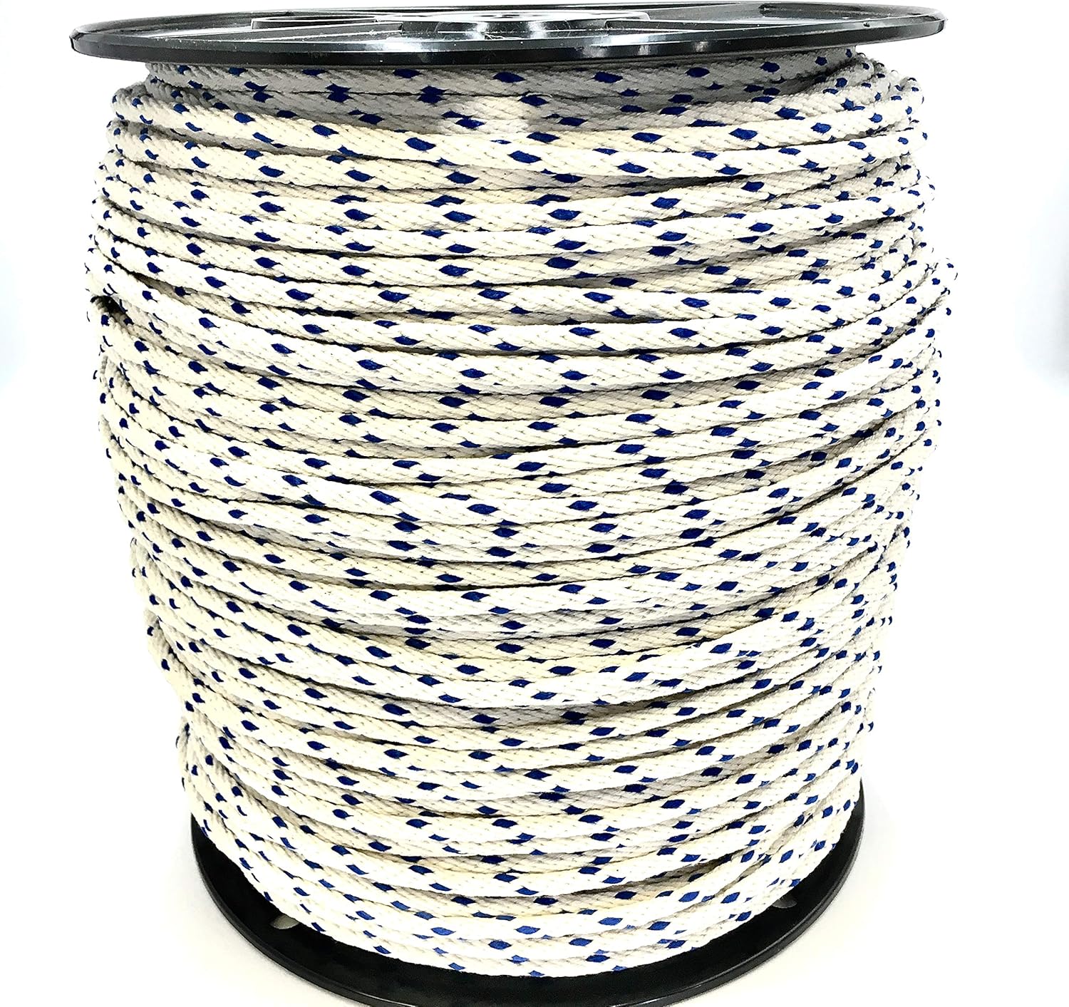 Sash Cord #8 x 1,200' BLUTRACE(1/4") Spot Cord, Tie Down Camping, Clothesline, Rigging, Craft, Theater, Window Repair, Entertainment Grade, DIY, Home Improvement, Made in USA, Great White Brands