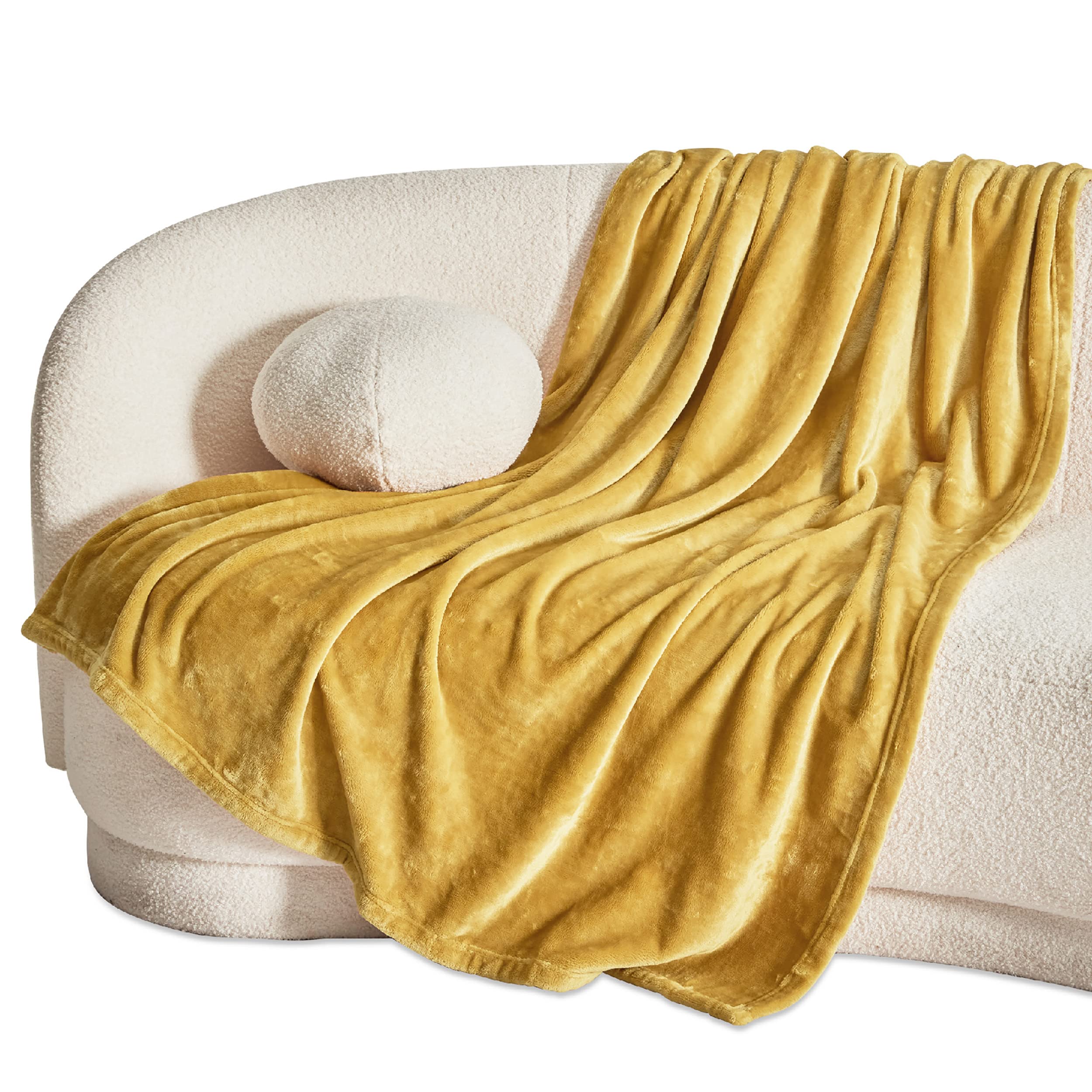 gold color blanket