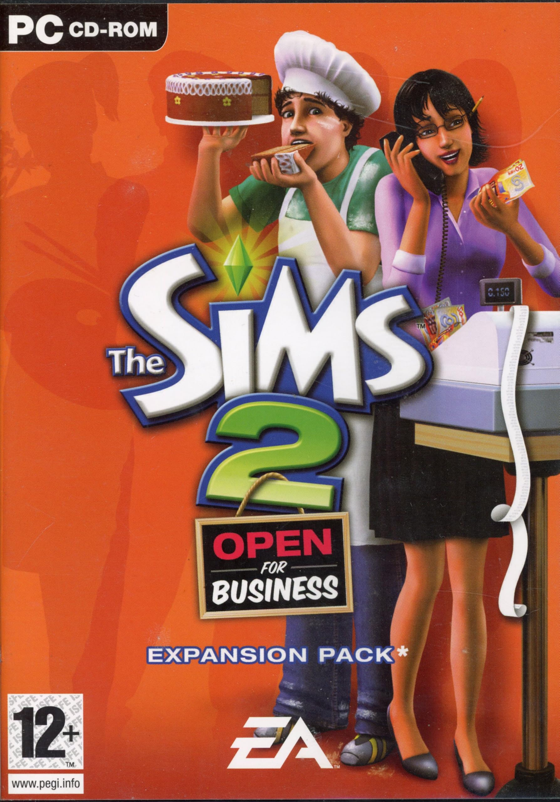 The Sims 2 Open for Business jeu simulation commerce PC CD - 3