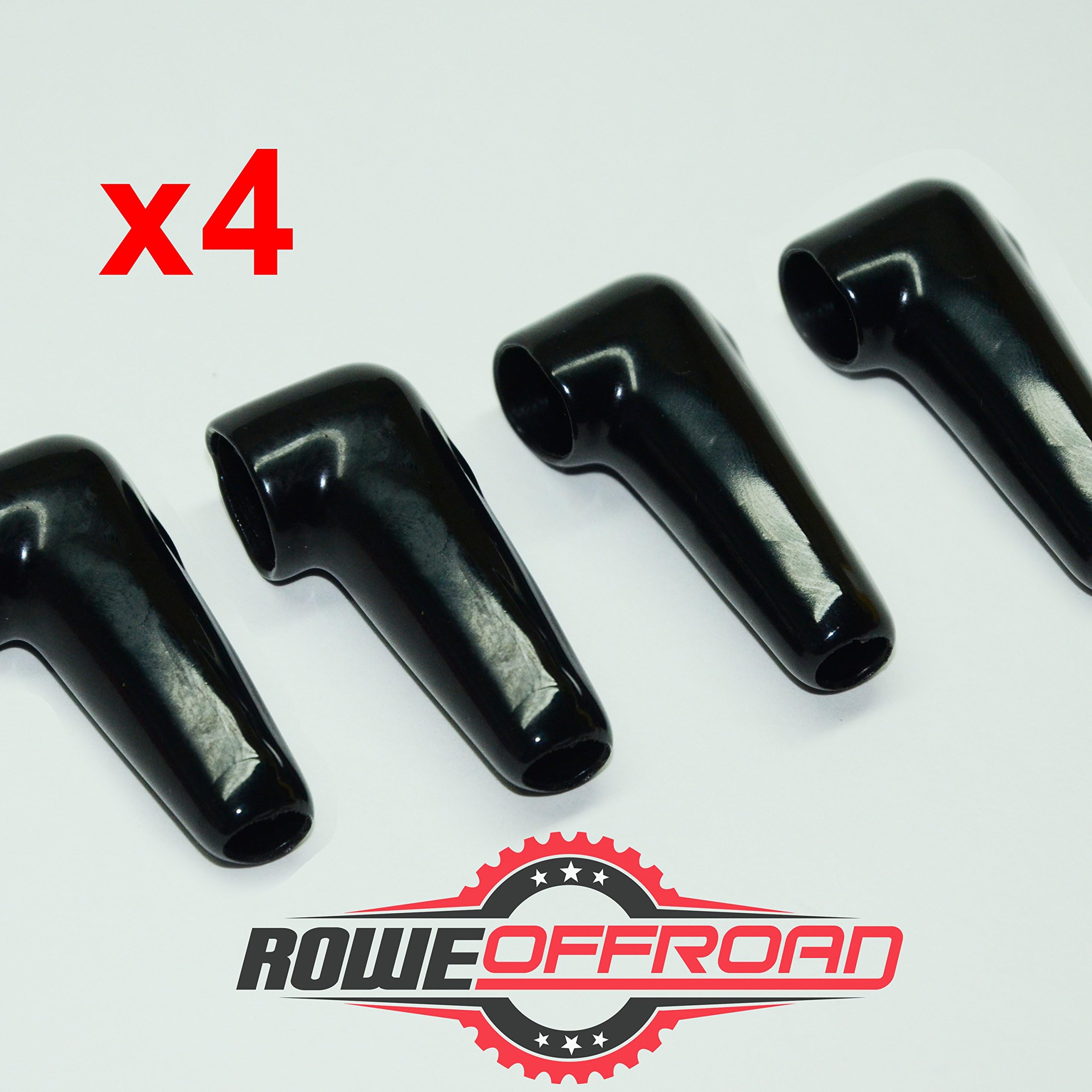 (4) ATV UTV Rubber Winch Wire Terminal Cover Boot Guard